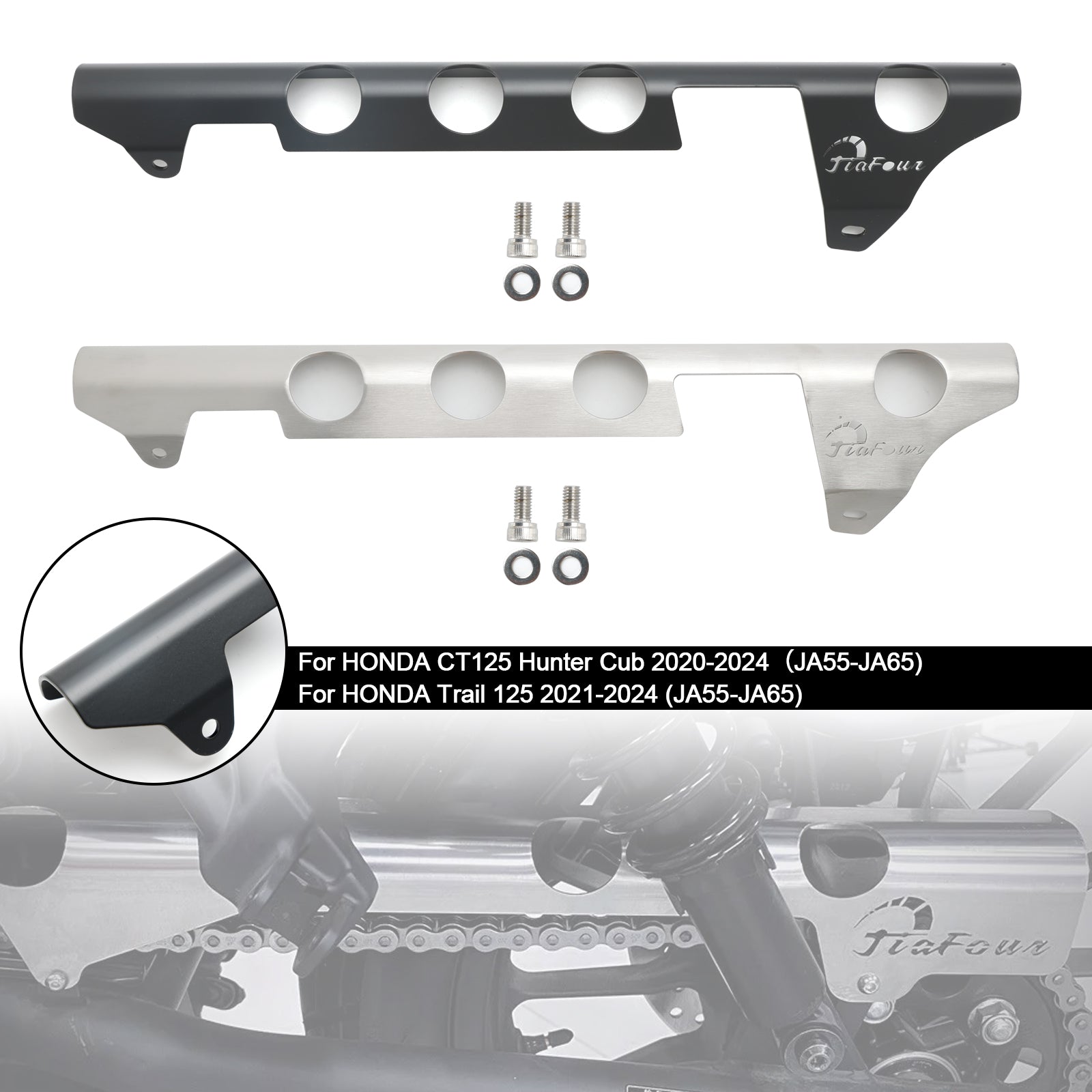 Soprocket Chain Guard Cover för Honda CT125 Trail 125 Ja55 Ja65 2020-2024