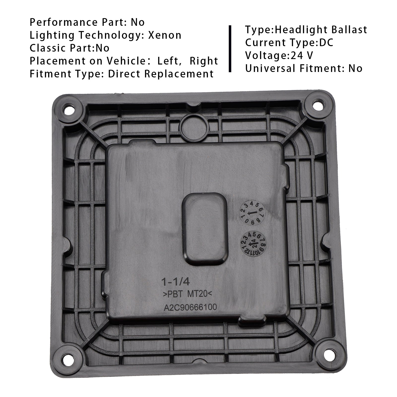 Módulo de unidad de control de balasto de faro LED 260552119R para Renault