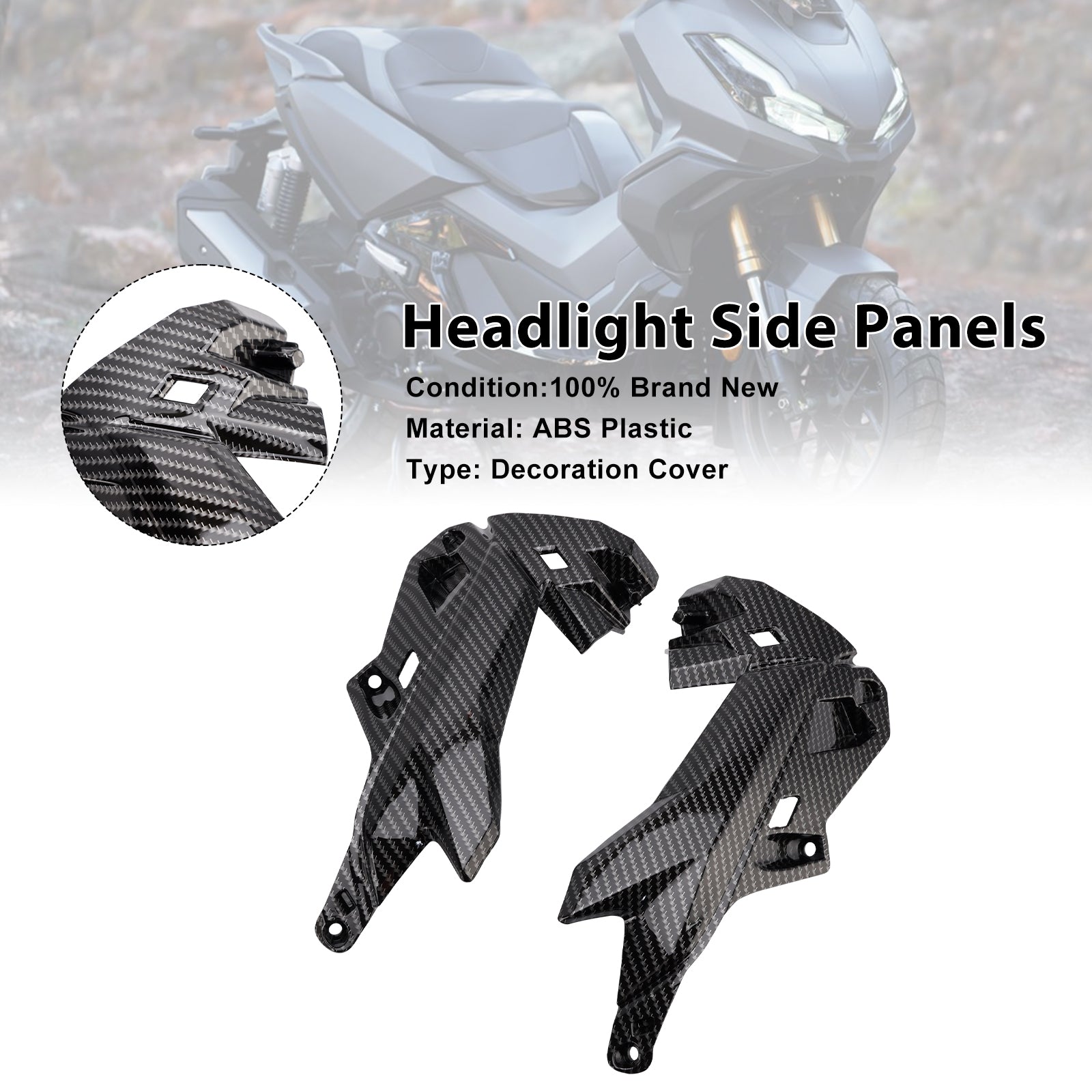 2022-2025 Honda ADV 350 Headlight Side Panels Fairing