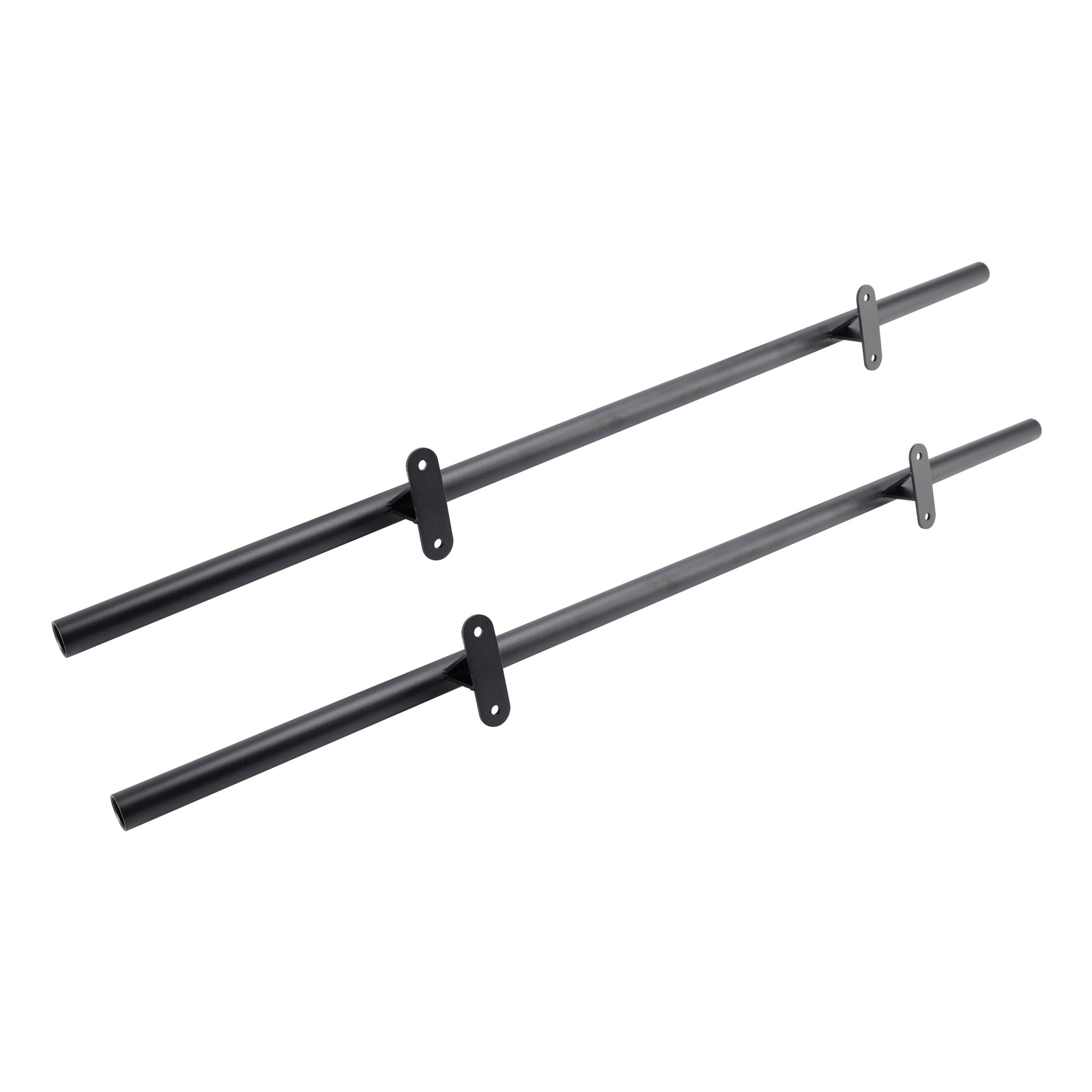 6.6FT ronde buis rollende bibliotheek schuifladder hardwareset met rem