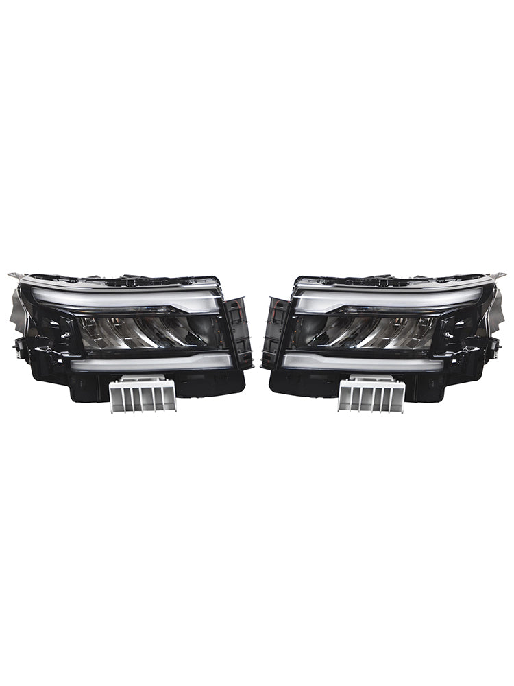 Front Left+Right LED Headlight w/DRL For Nissan Frontier 2022-2025