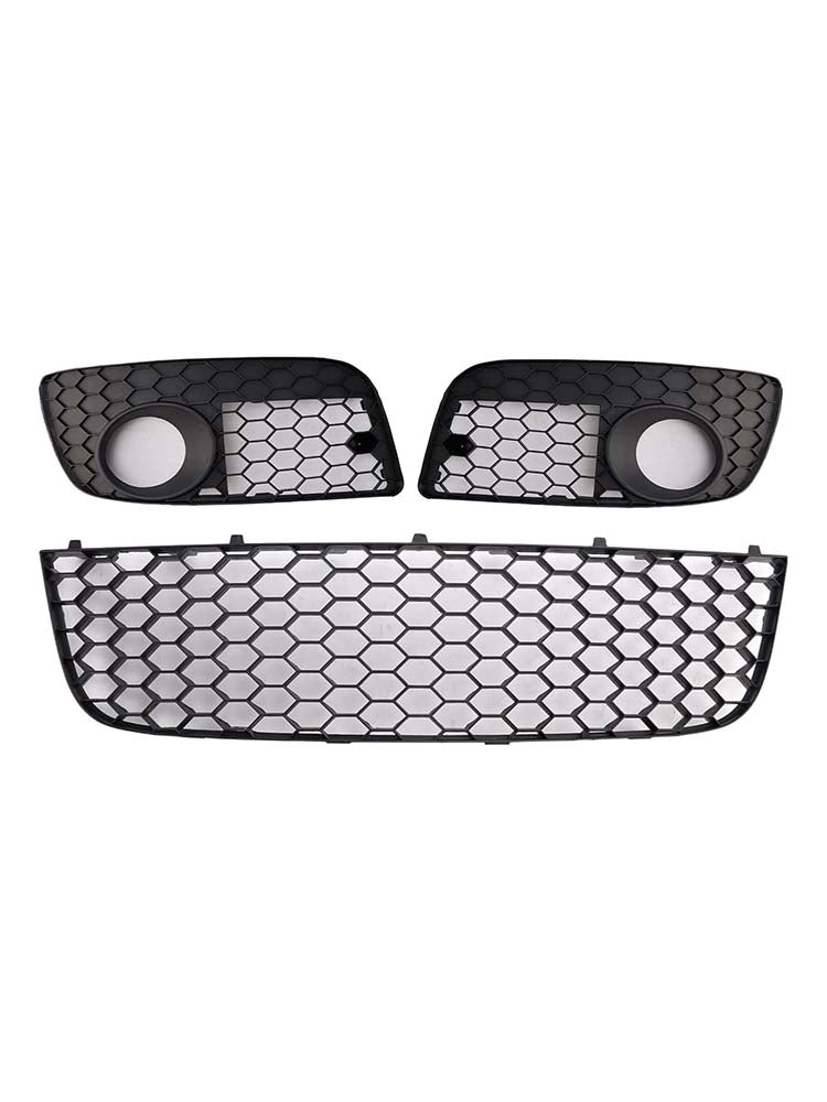 2006-2009 pour VW GOLF MK5 GTI 3 pièces calandre inférieure avant + couvercle antibrouillard
