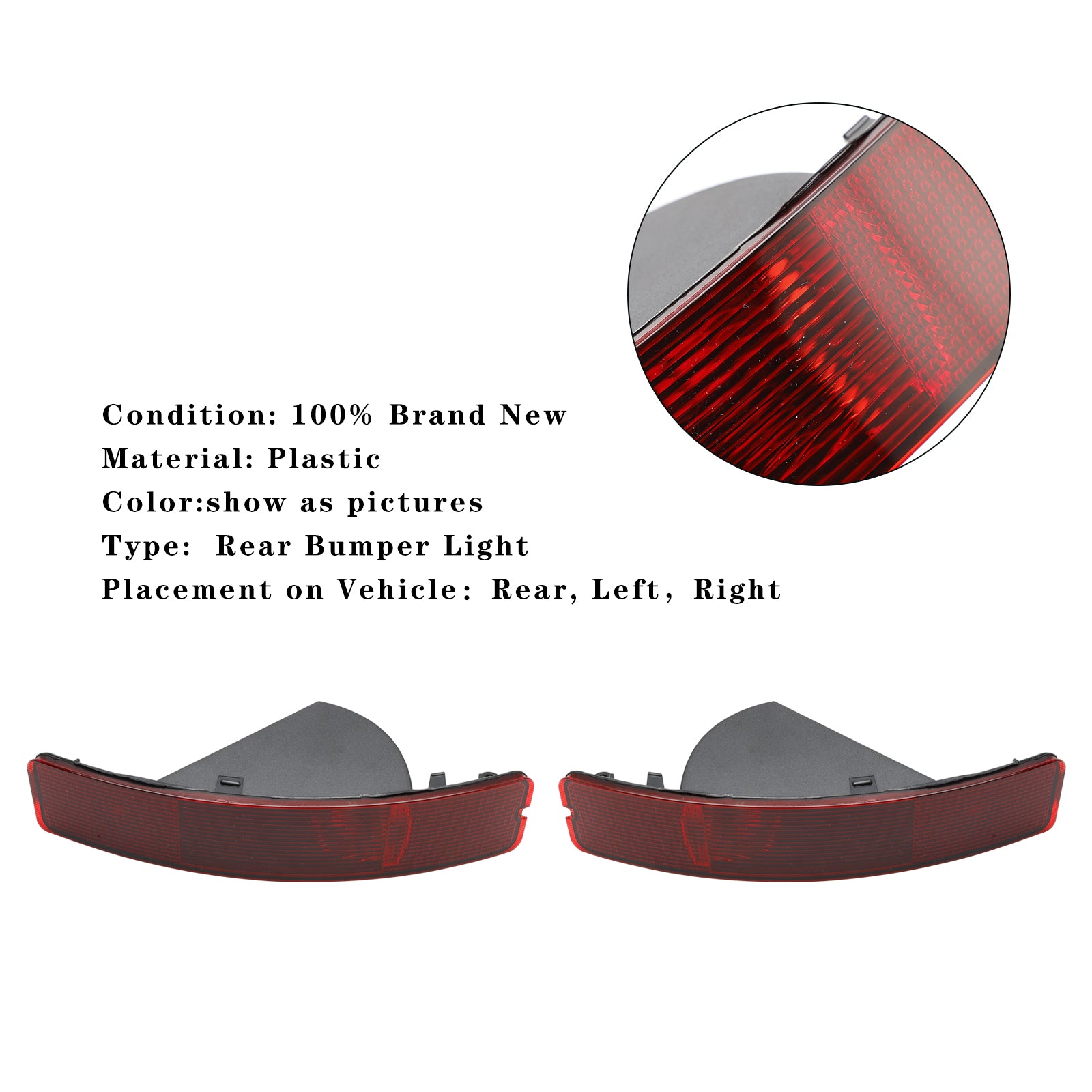 2003-2006 Volvo XC90 vľavo+pravý zadný reflektor hmly 8693008 8693009