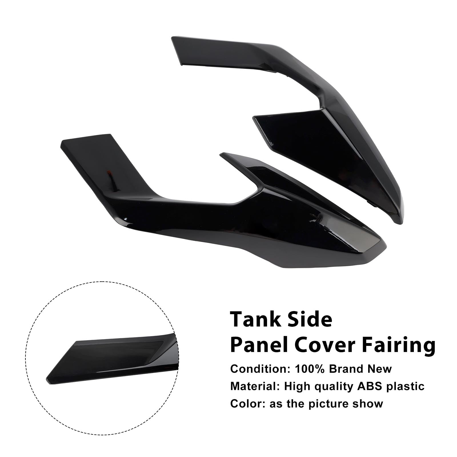 2023-2025 Street Triple 765 R/RS Carénage du panneau de couverture latérale du réservoir