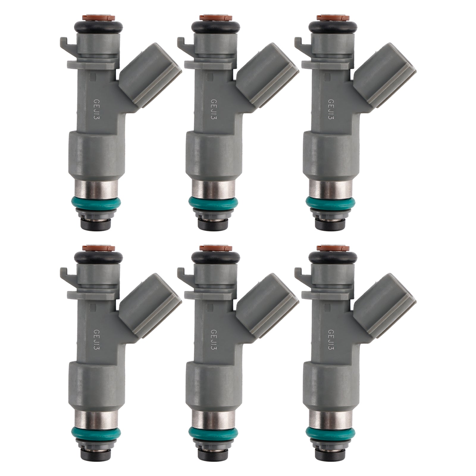 6PCS Fuel Injector 16450-RJA-A01 Fit Acura RL TL 3.5L V6 2005-2008