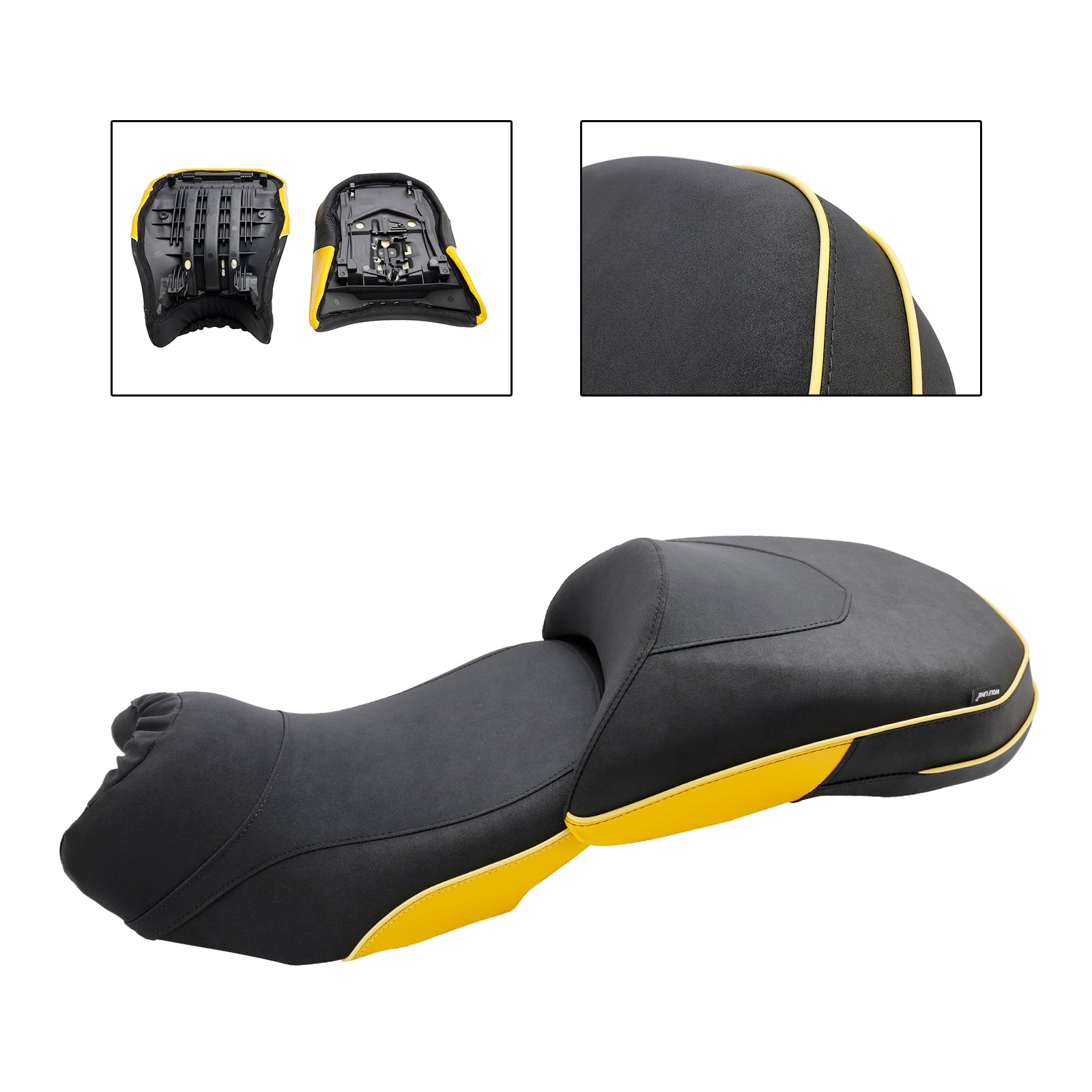 Rider passagerarsätets främre bakkudde passar gul för BMW R1200GS 14-18 R1250GS