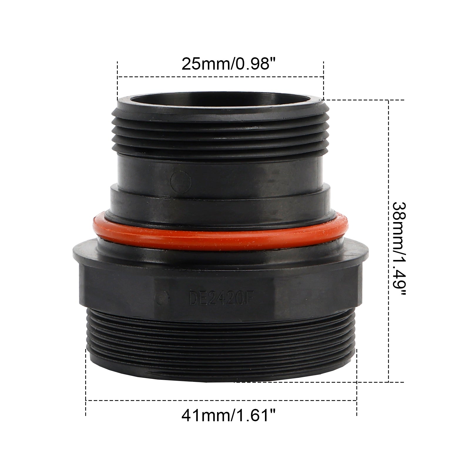 DEX2420F BottleHead Montering erstatning for utvalgte Hayward -filtre