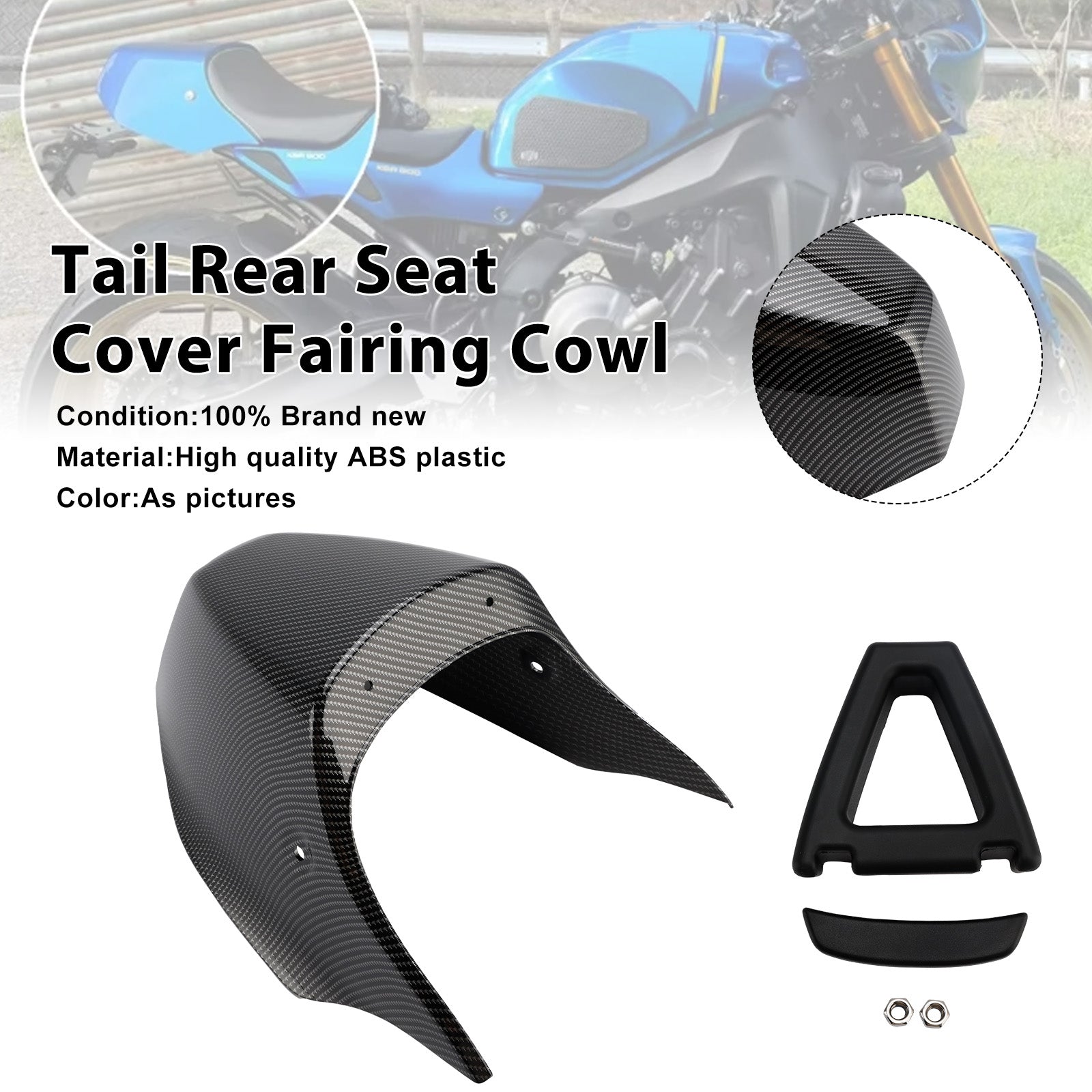 Housse de carénage de siège arrière pour Yamaha XSR900 2022 – 2025