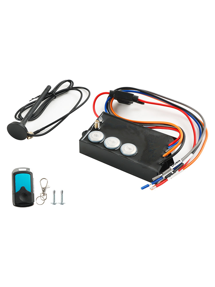 12 Volt Hydraulic Lift Winch Dump Trailer Wireless Remote Control System