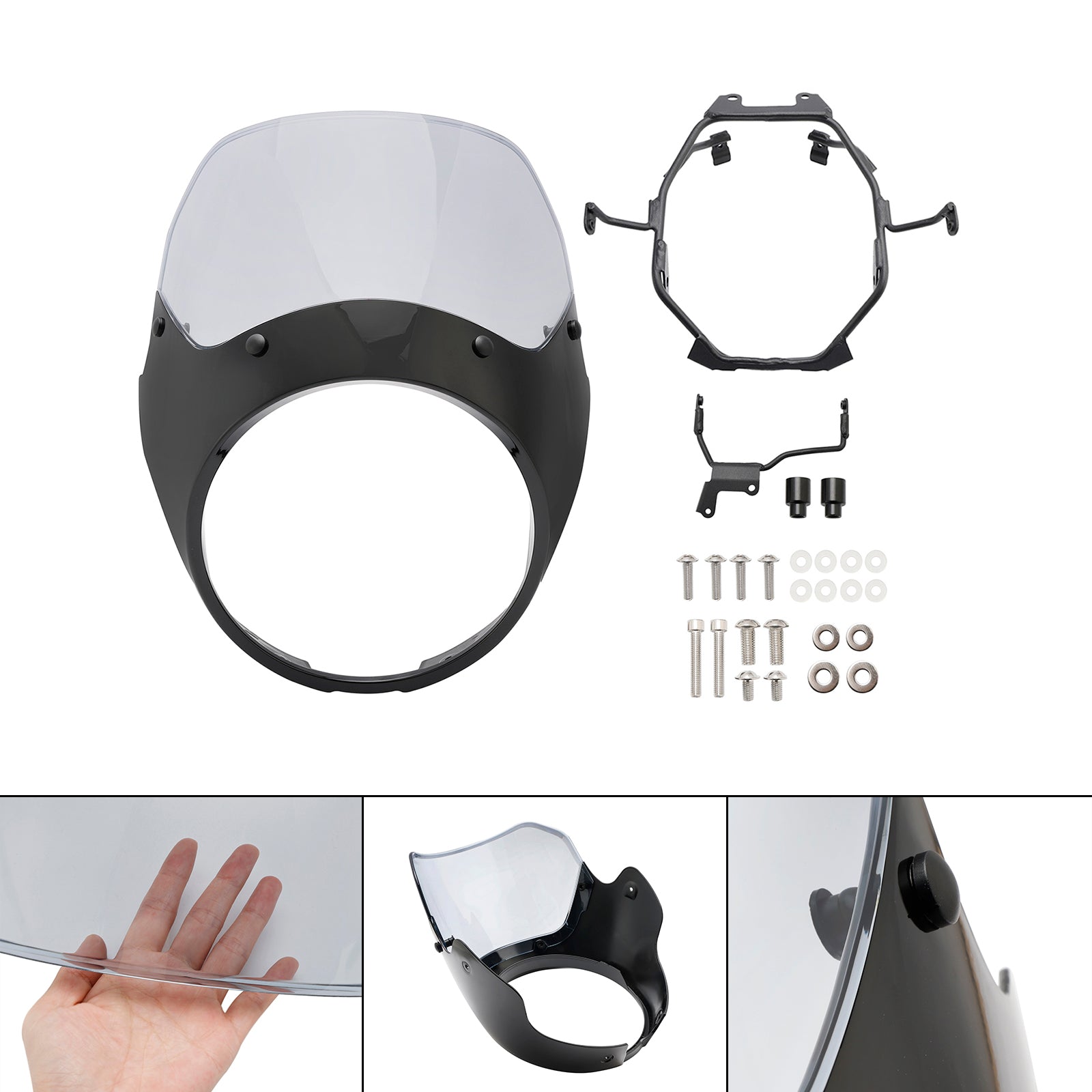 2023-2024 Honda GB350 GB350S vindrutan vindruta strålkastare