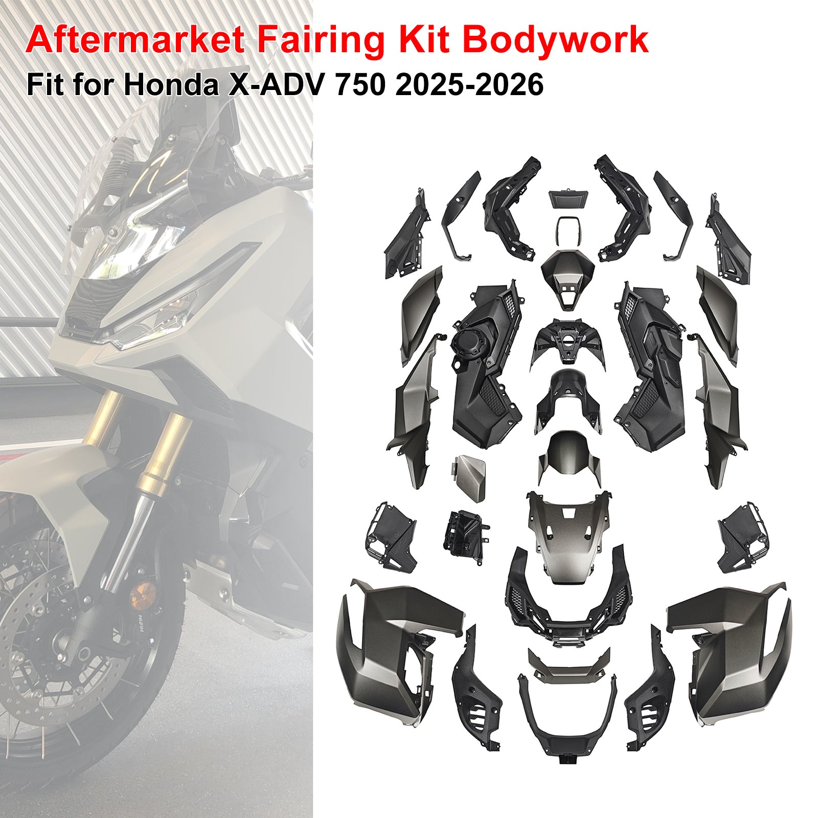 Injection Bodywork Fairing Kit for Honda X-ADV 750 2025-2026