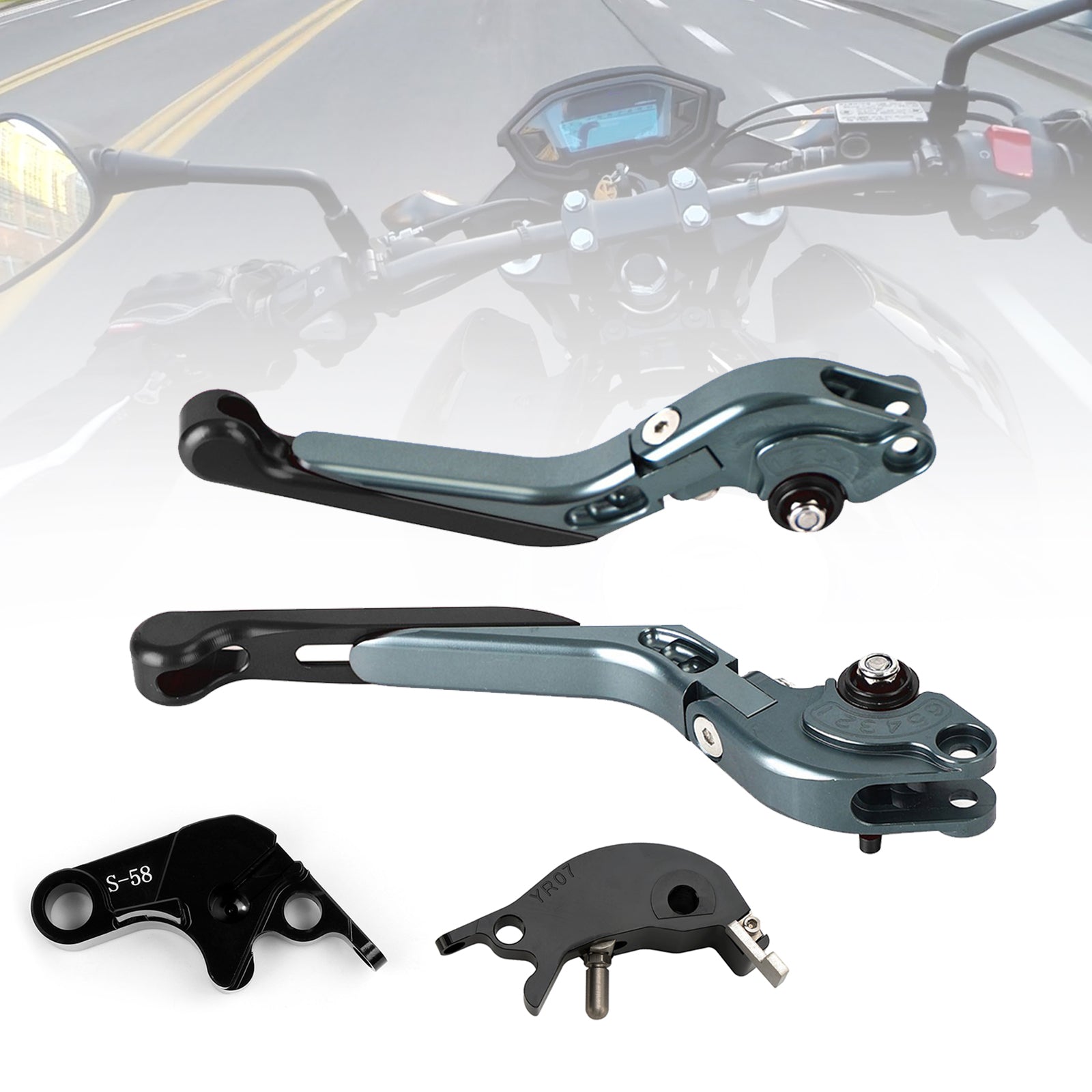 2022-2023 YAMAHA YZF R7 MT-10/SP FZ-10/SP Palanca de freno de embrague ajustable