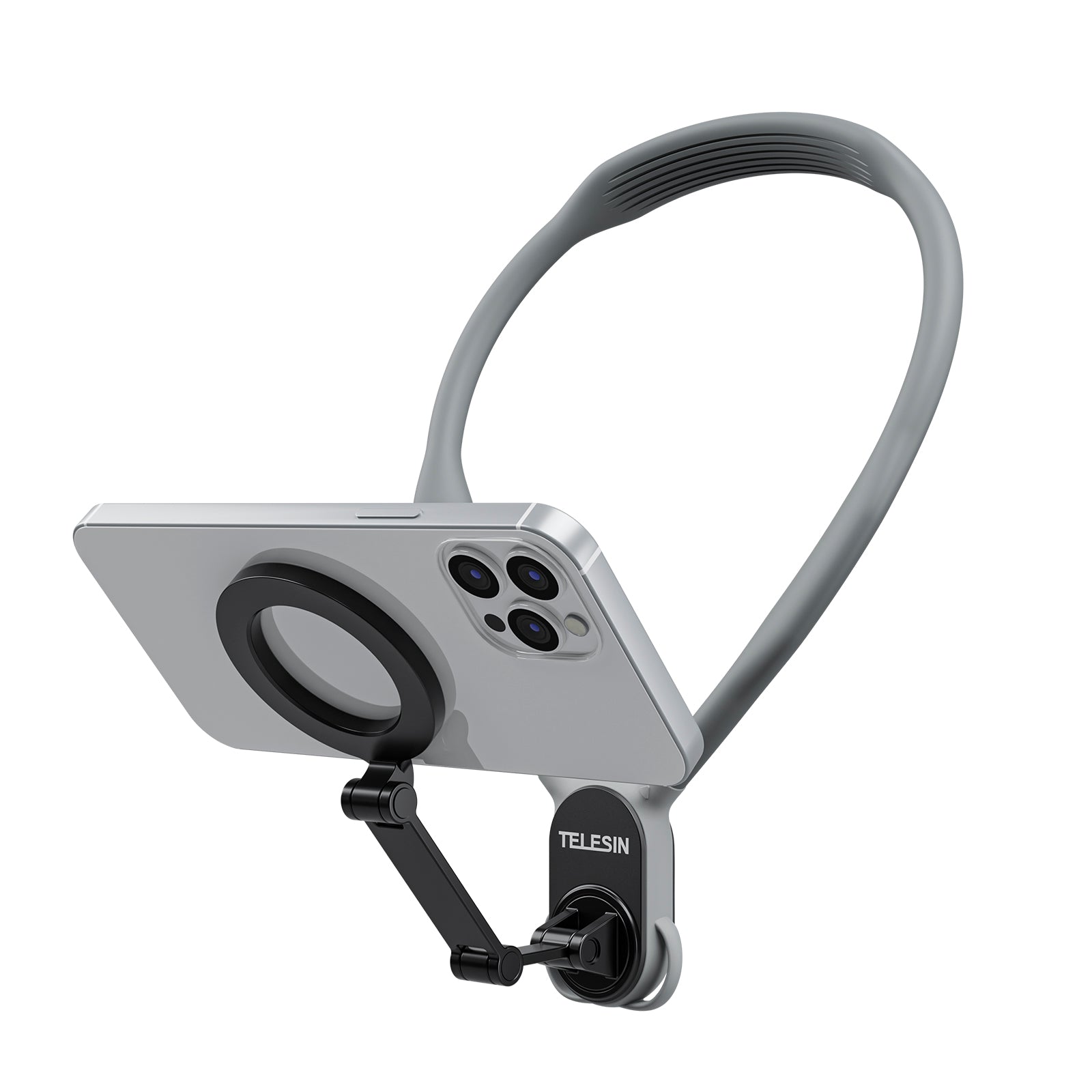 Magsafe mobiele telefoon magnetische nekhalterbeugel Quick Release schokabsorptie
