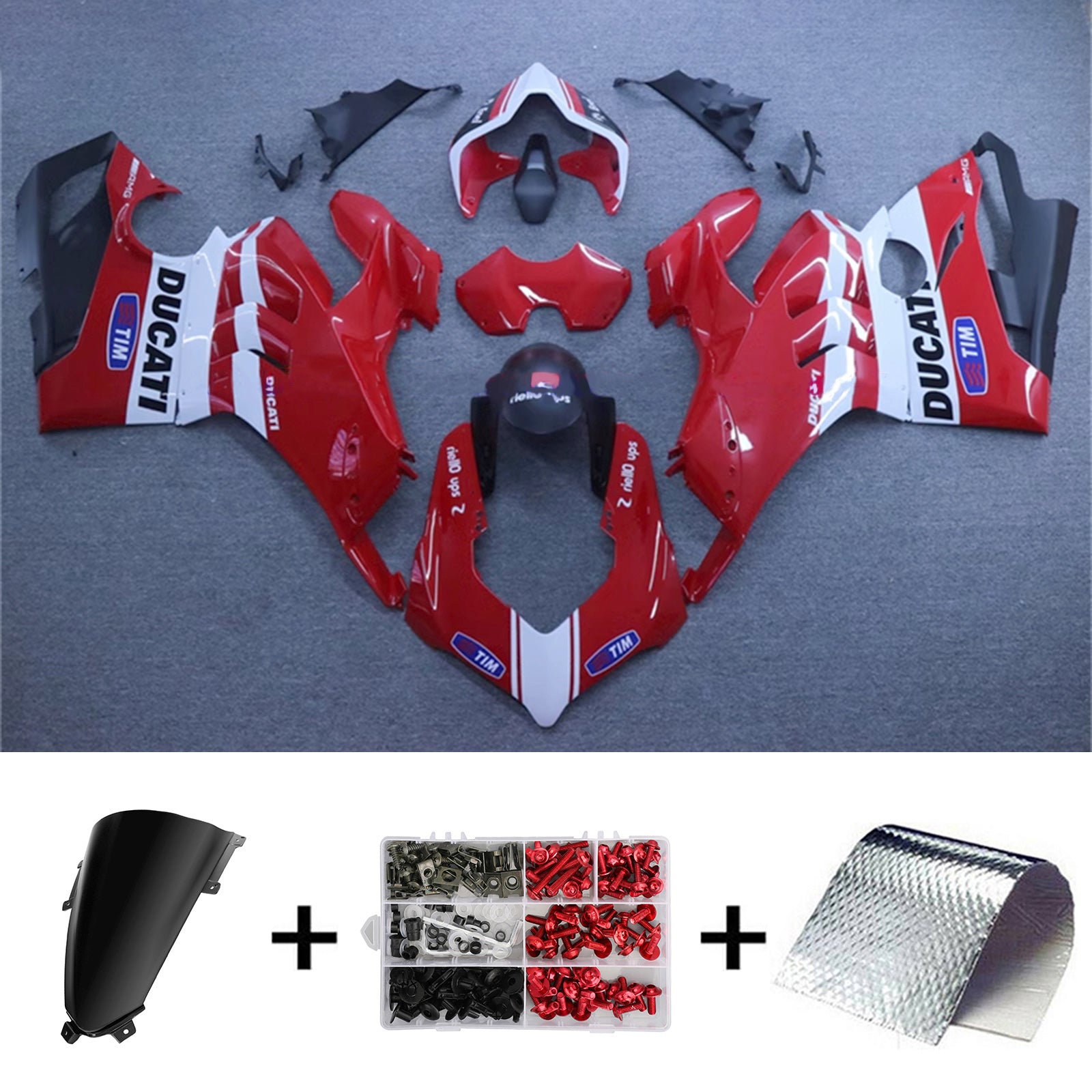 Kit de carénage d'injection Ducati Panigale V4/V4S 2020-2021 V4SP/V4R 2019-2022