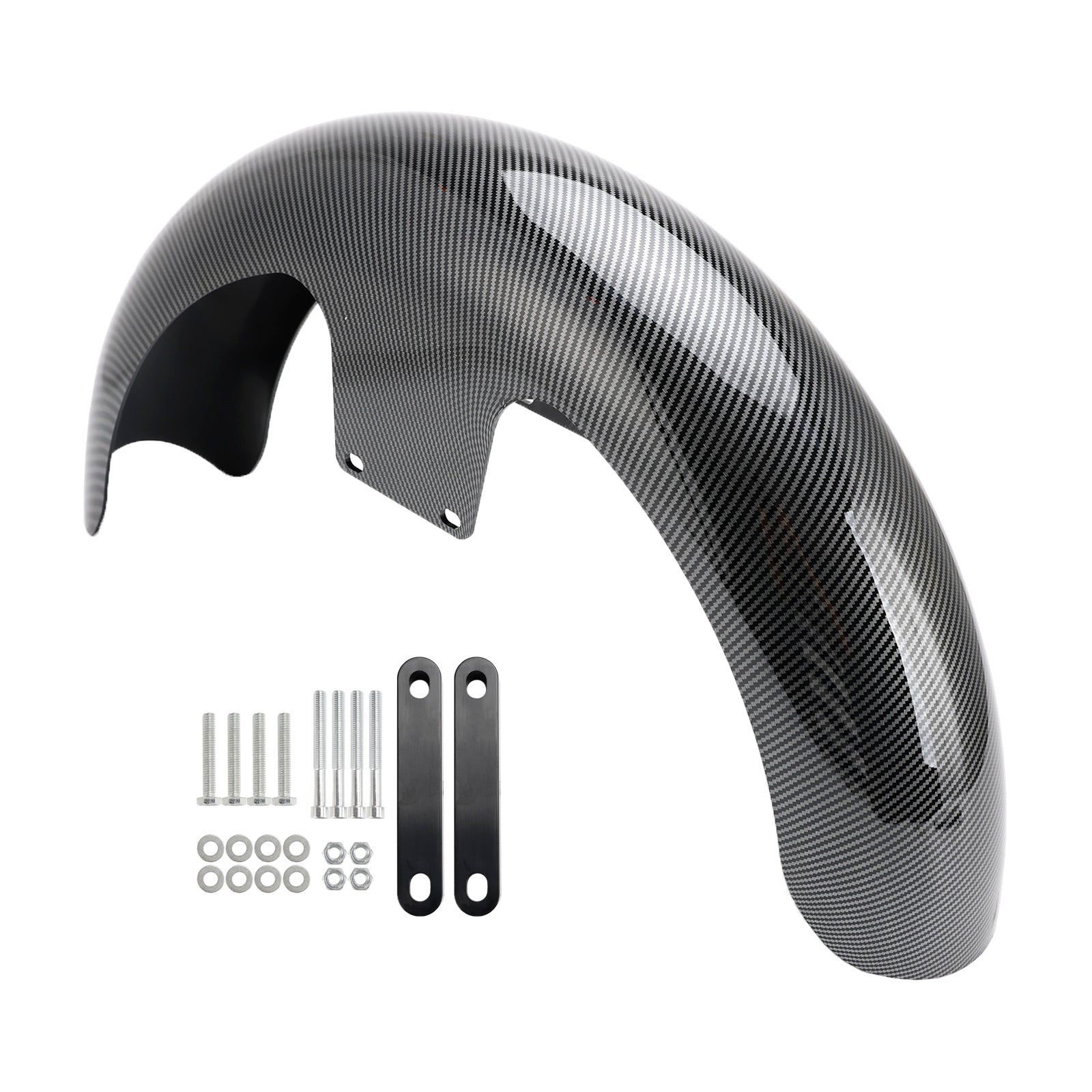 19" Wrap Front Fender ABS For Touring Electra Street Road Glide Baggers FLHT FLHR