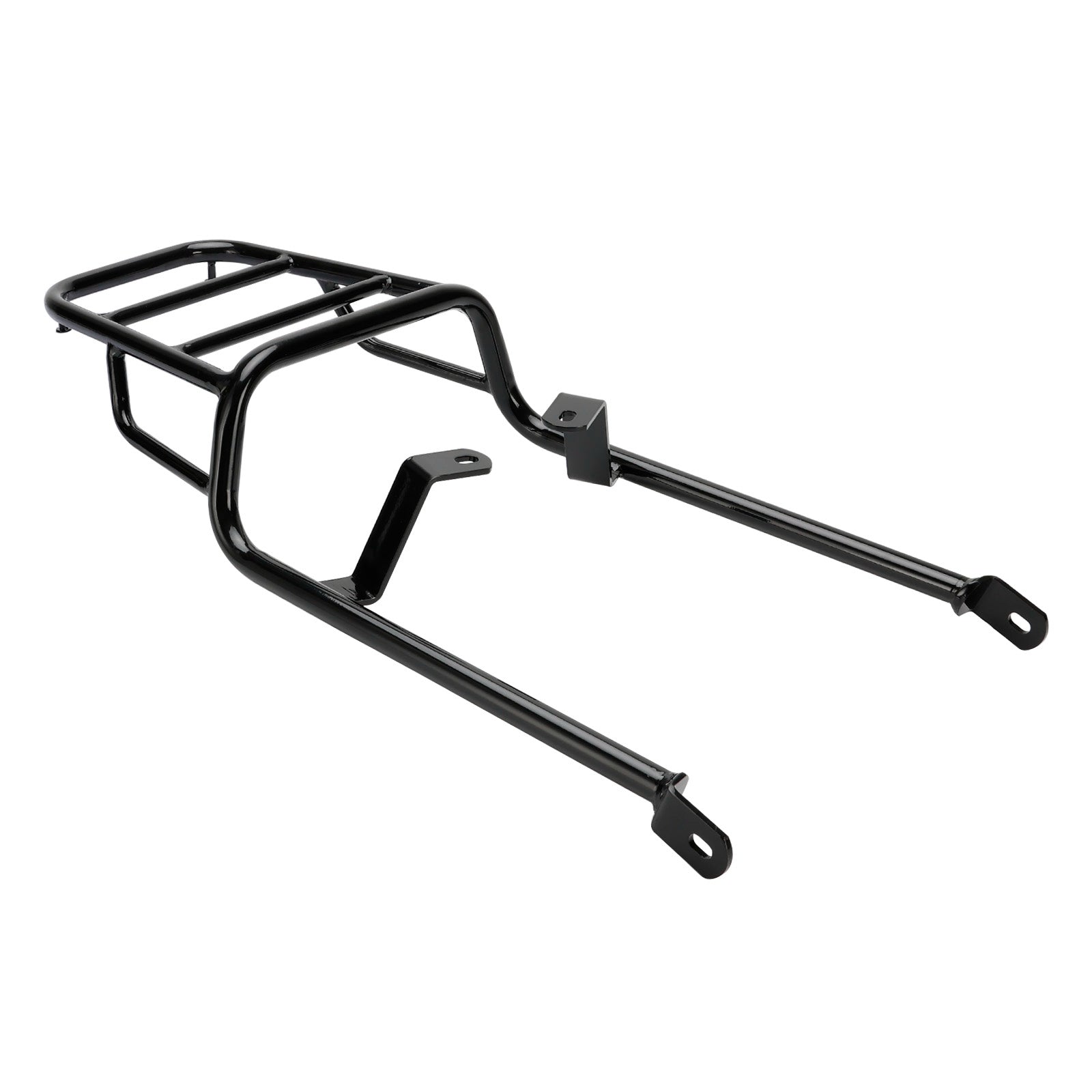 Rack arrière de tube - noir pour 2017-2022 Street Twin 900 bagages de transport de bagages Support