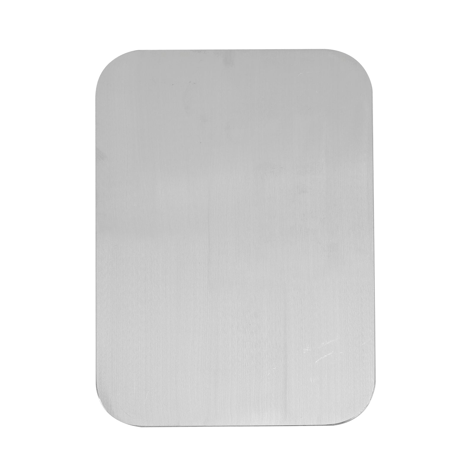 Plaque d'immatriculation quadrilatère vierge en alliage d'aluminium, bricolage universel pour moto