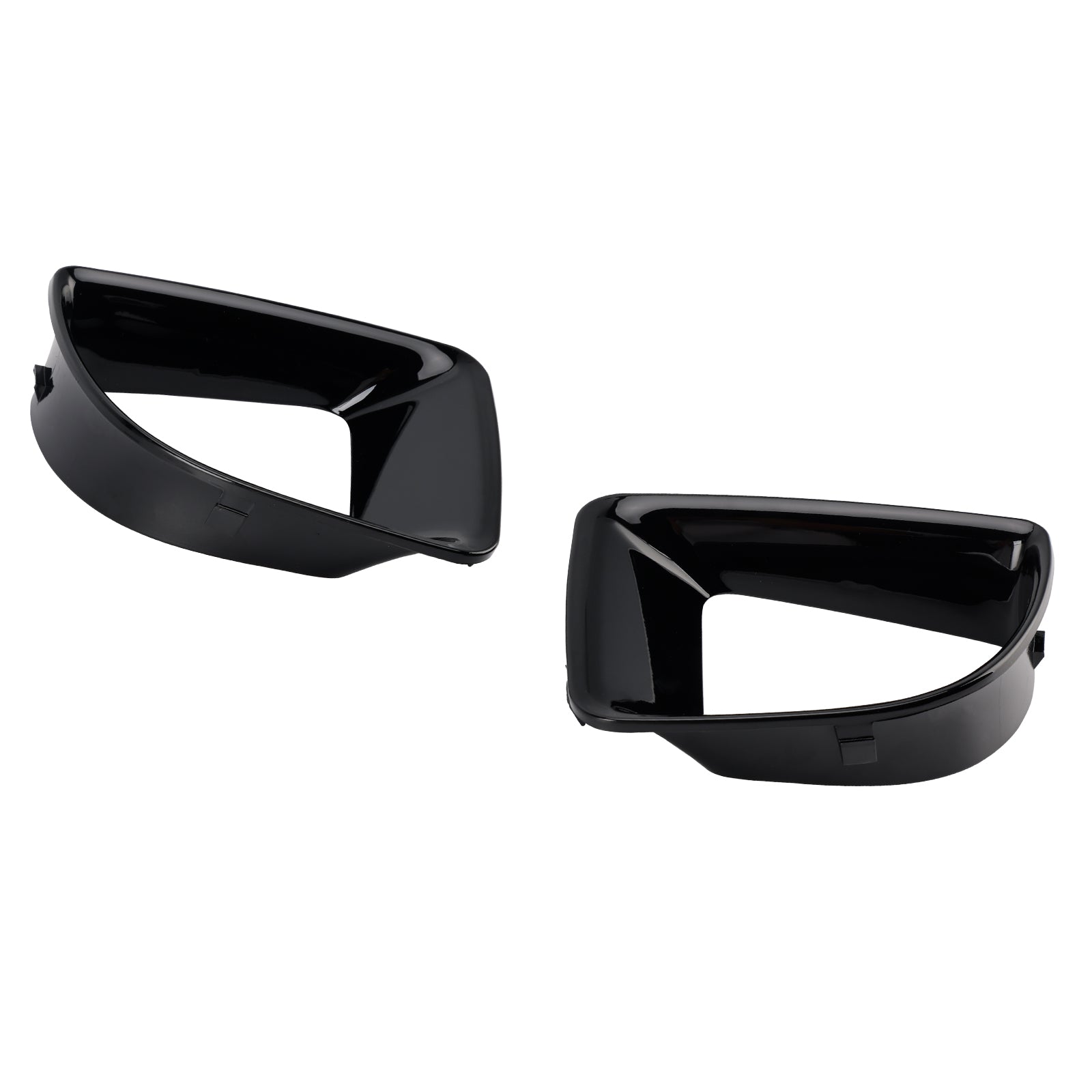 2012-2017 Mini Roadster R59 Cadre de conduit d'air avant noir brillant 51117255117 51117255119