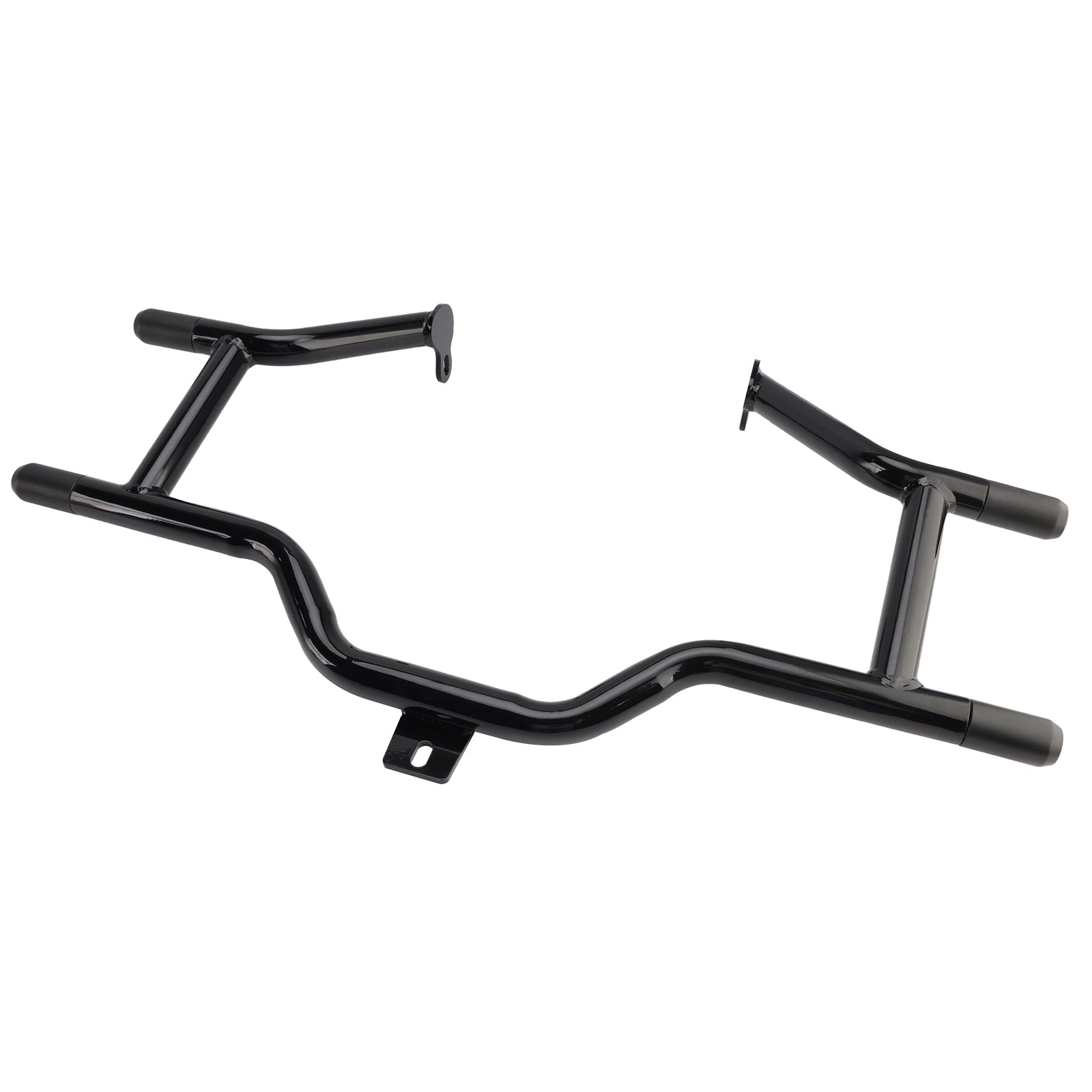 Engine Guard Crash Bar Frame Protector Bumper Black For Touring Road King 09-23
