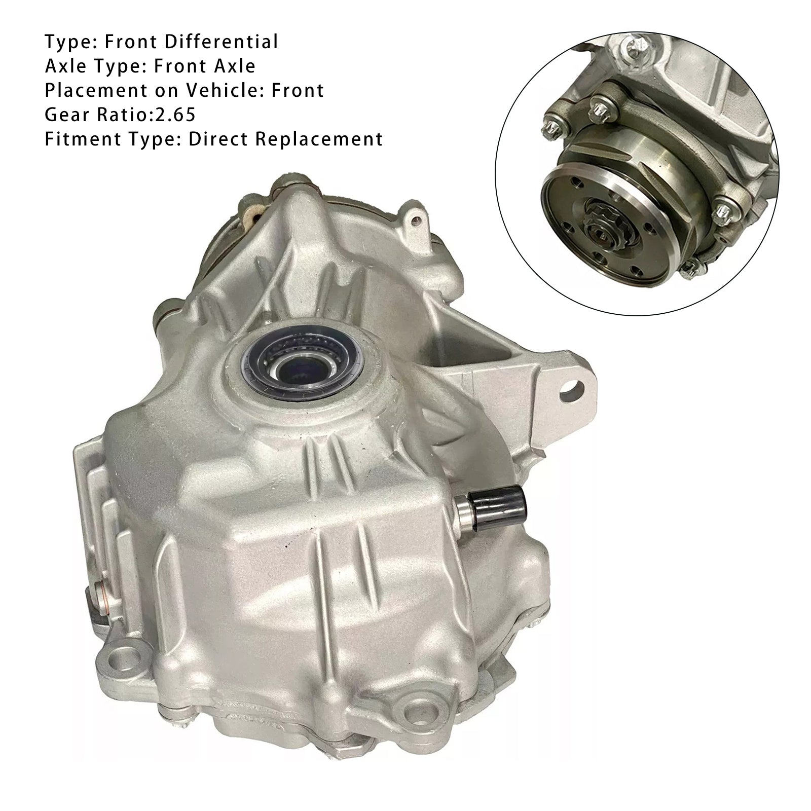 Mercedes S CL E 221 216 212 S550 S500 S450 S320 216 CL500 212 E350 4matic Différentiel Avant 2.65 A2213300402