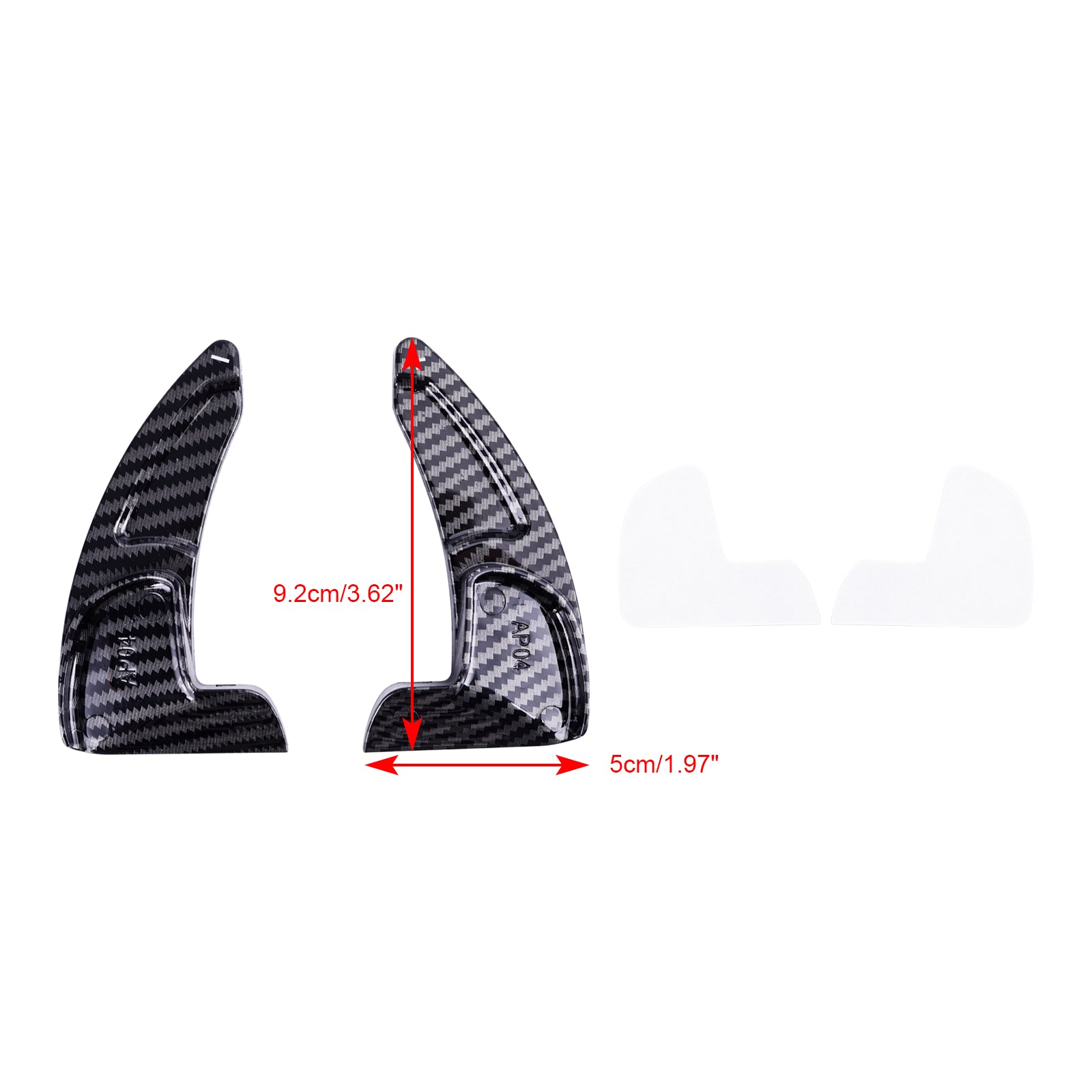 Shift de volant pagaie étendue du levier de vitesses ajusté Dodge Challenger Charger