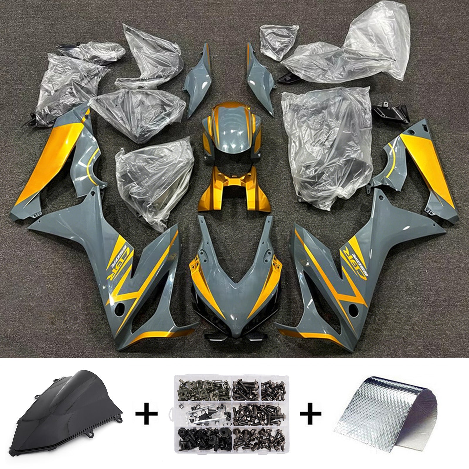 Injection Fairing Kit Bodywork Plastic ABS For Honda CBR650R 2019-2020