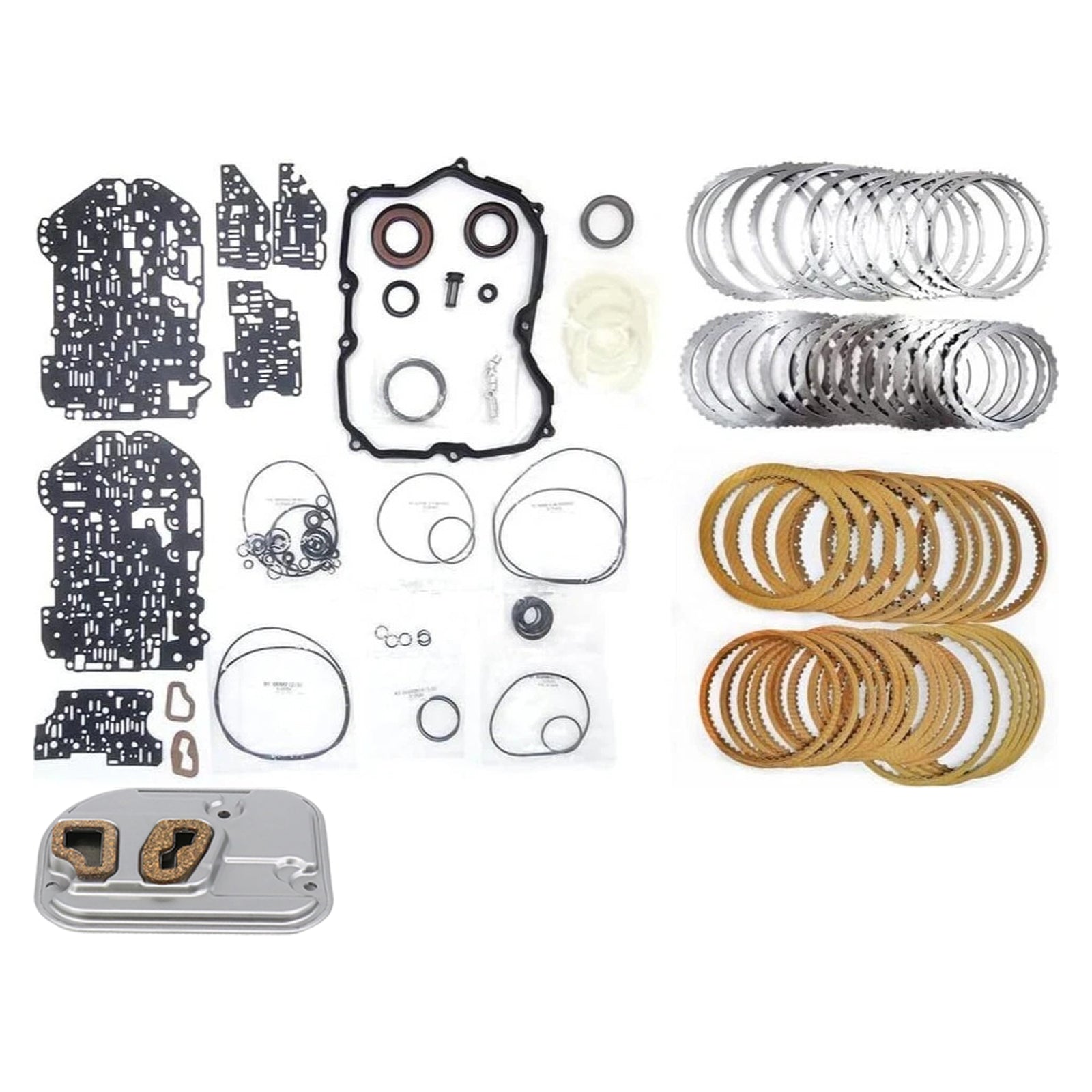 Embrayage de révision de Kit de reconstruction principale de Transmission automatique de TF62-SN 09M pour VW TIGUAN