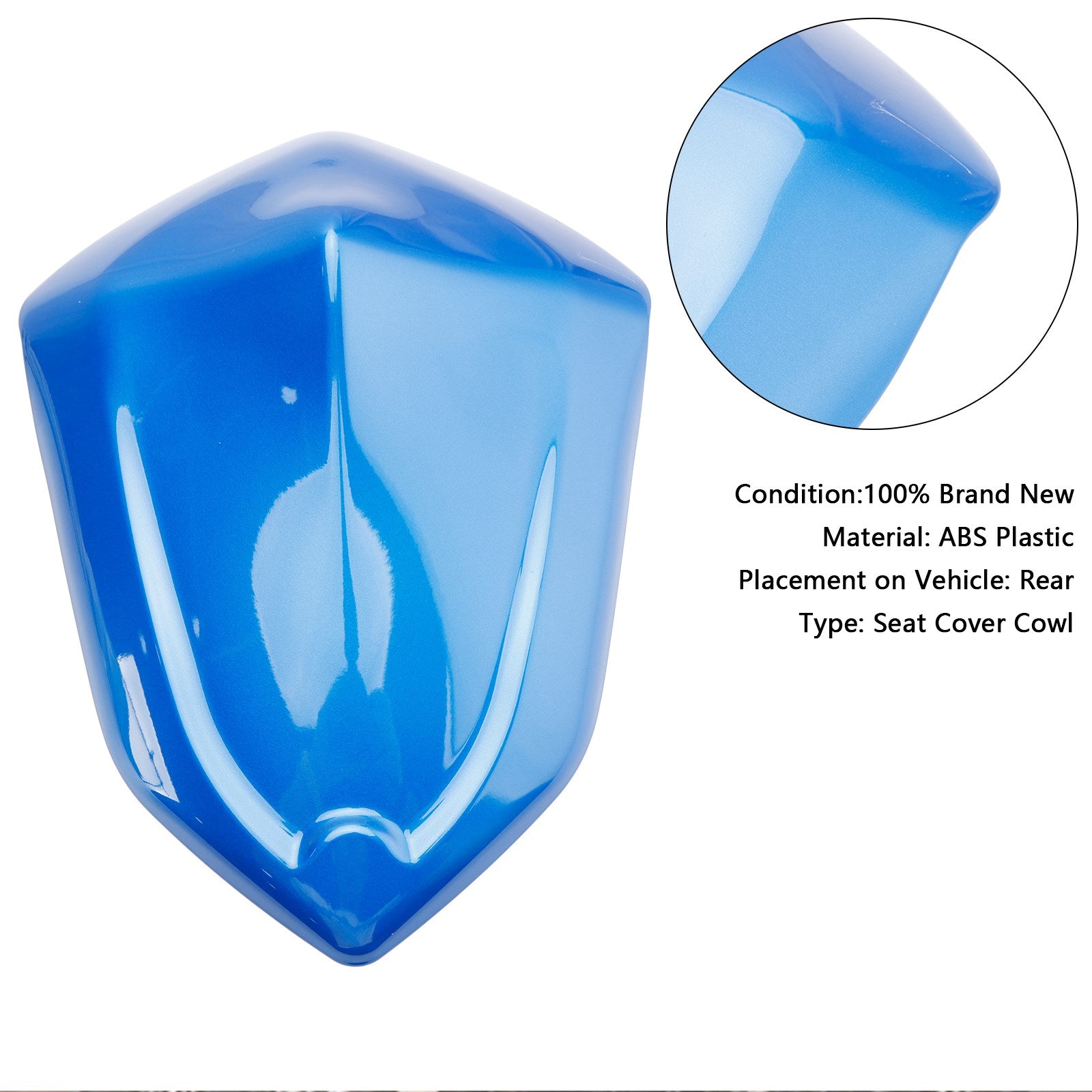 2007-2009 Kawasaki Z1000 staart achterbank kuipafdekking kap