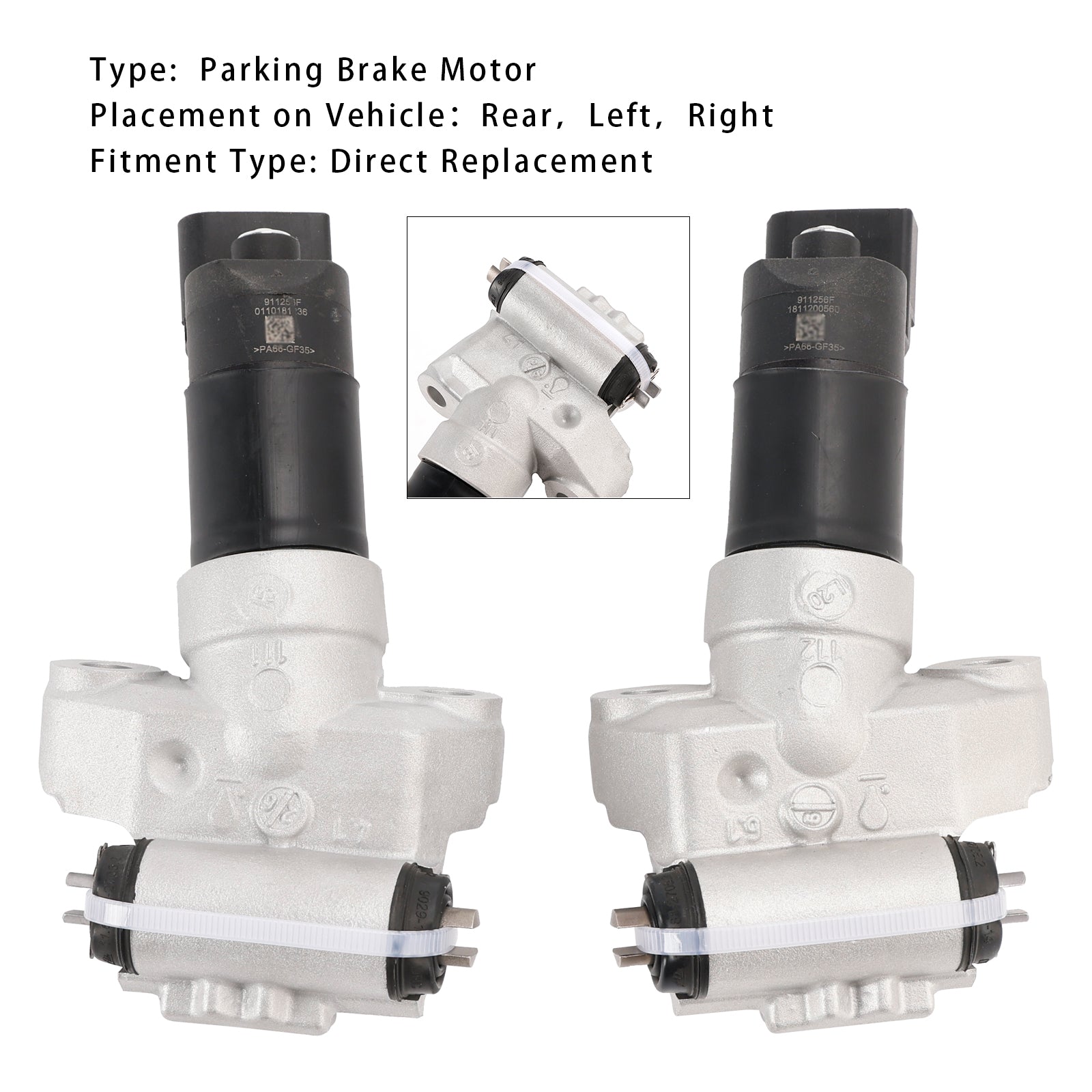 AUDI E-TRON GT Rear Left+Right Parking Brake Motor 9Y0907615 616