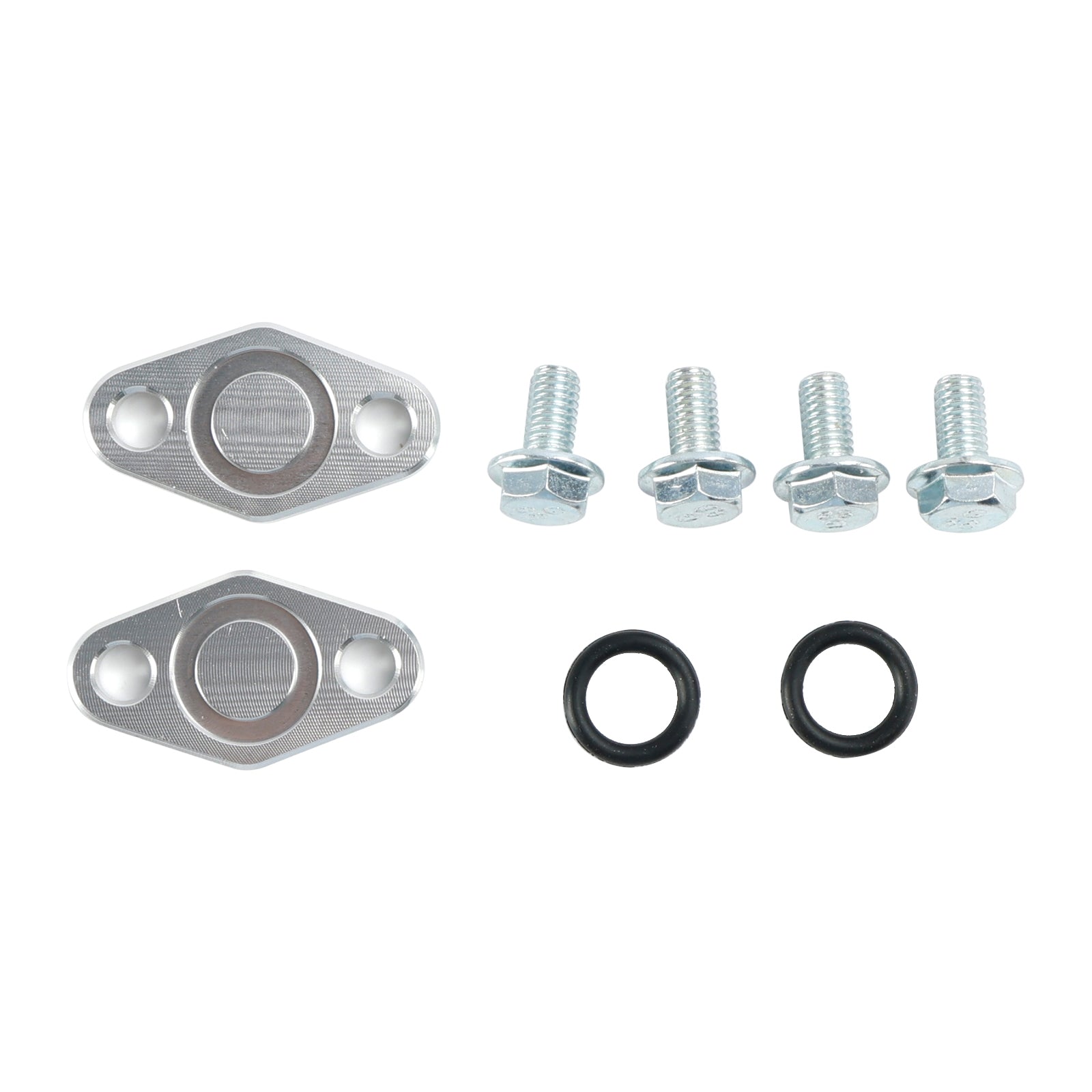 2001-2008 Suzuki GSXR1000 Oil Cooler Block Off Plates Kit
