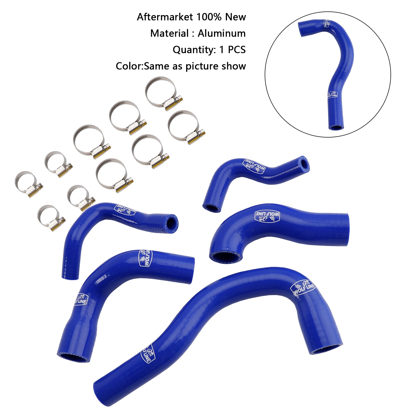 Yamaha MT-09 XSR900 TRACER 9/GT Todos os anos Silicone Radiator Coolant Mangueira