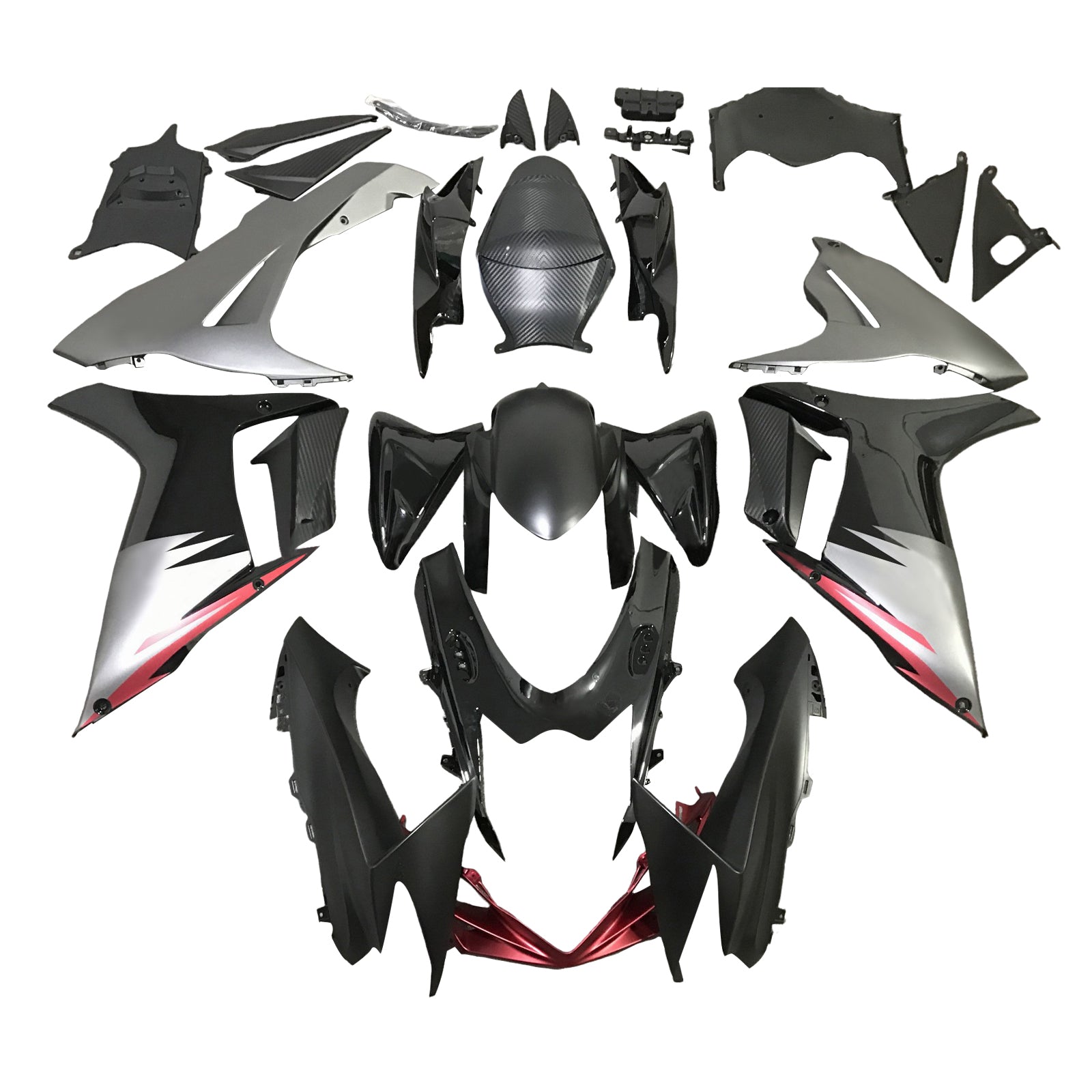 Kit de carénage d'injection carrosserie plastique ABS pour Suzuki GSXR 600/750 2011-2025 K11