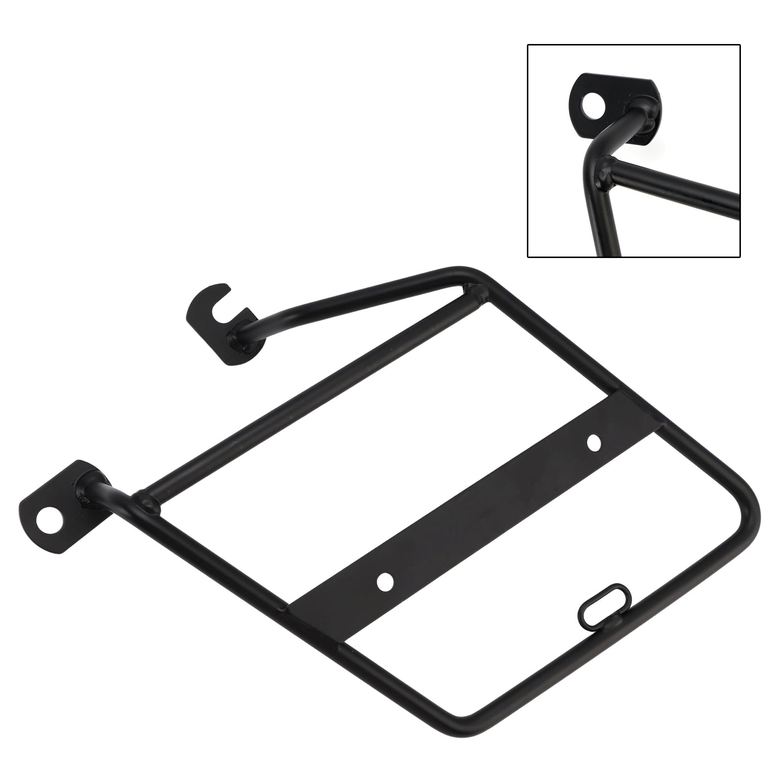 Luggage Rack Side Saddle Bag Mount Bracket For Kawasaki W800 2011-2025 24 Right