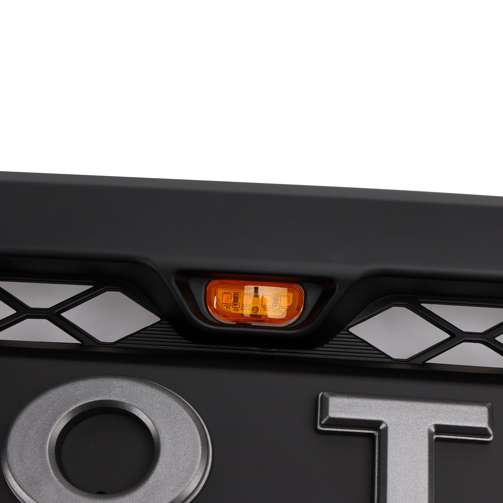 TRD Pro Style Front Bumper Grill Grille Fit Toyota 4Runner 2010-2013 Matte Black