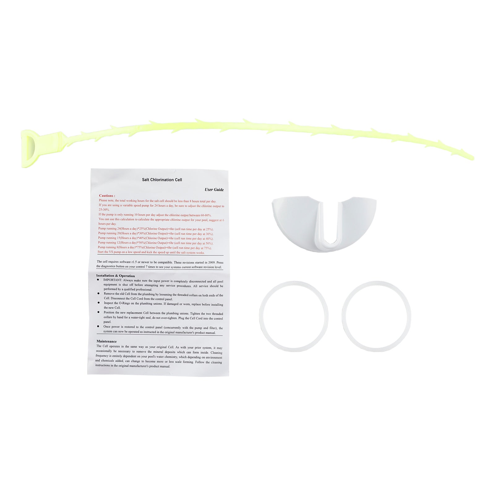 W3Cellule de chloration au sel TurboCell T-CELL-15 adaptée aux réservoirs Hayward jusqu'à 40 000 gallons