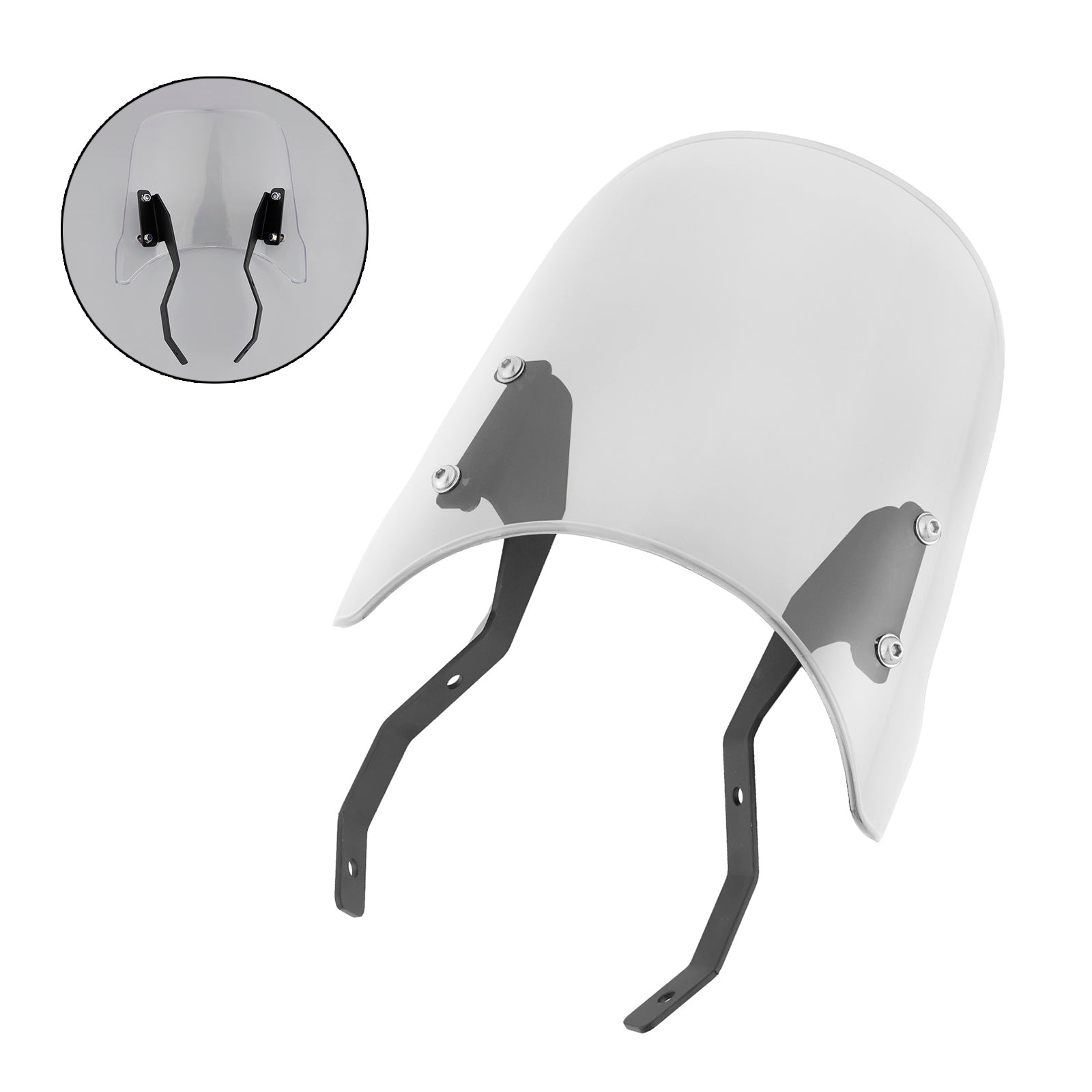 Pare-brise ajustement du pare-brise pour Honda Rebel 250 300 500 CL250 CL300 CL500 23-24