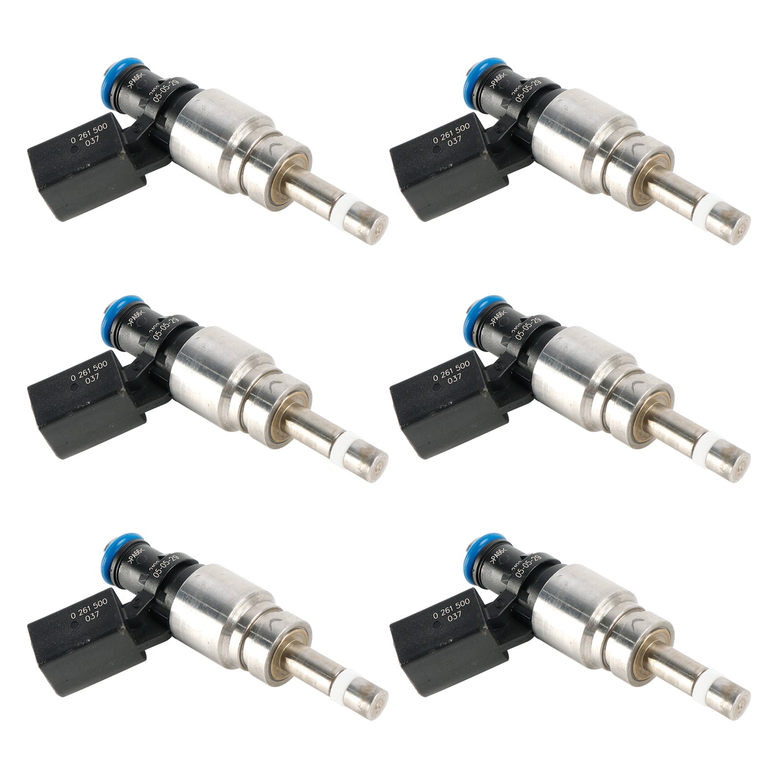 2008-2010 AUDI A5 QUATTRO 3.2L V6 6PCS Inyector de combustible 06E906036F 0261500037