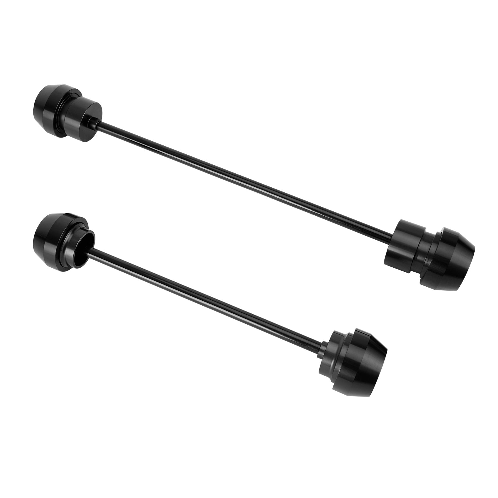 Protector de rueda deslizante de eje delantero trasero Cnc negro apto para Yamaha Yzf-R7 21-23 22