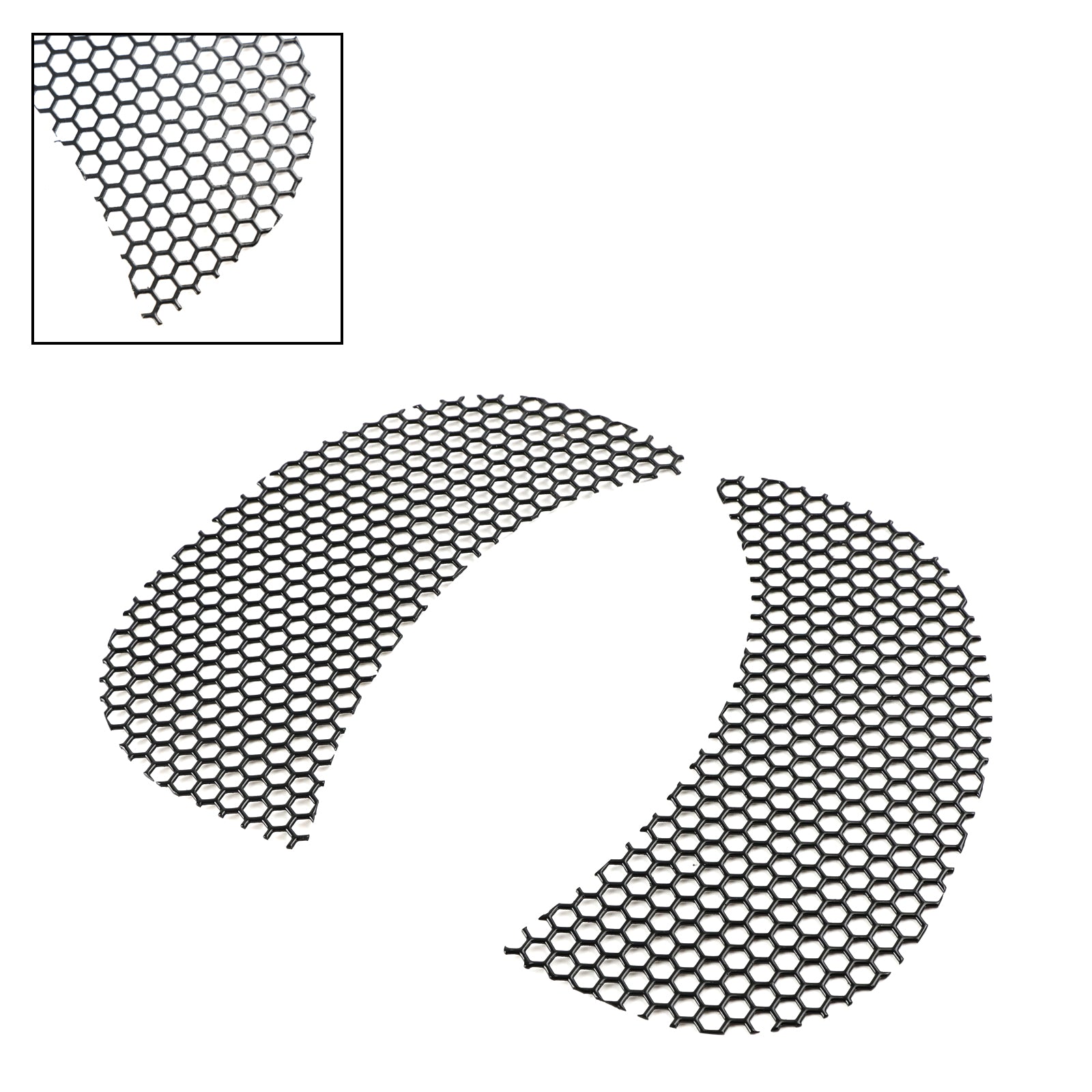 Sidoskyddsventil Mesh-skydd Passar för Road Glide Fltrx/Xs Fltru 15-21 Chrome