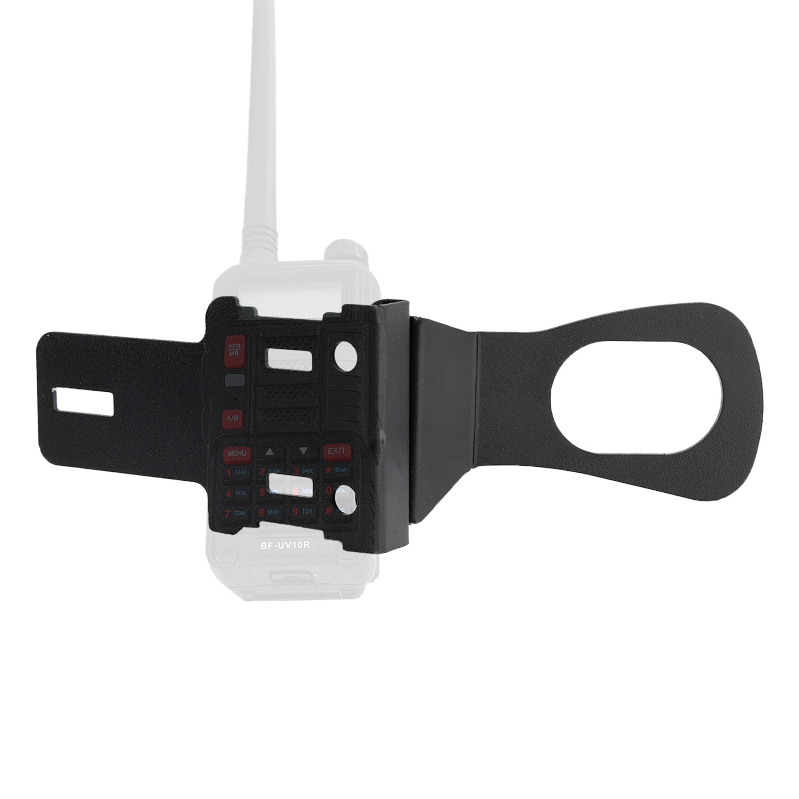 Handheld Radio Grab Bar Mount Mic Mount Bracket Fit för Wrangler JK och JL