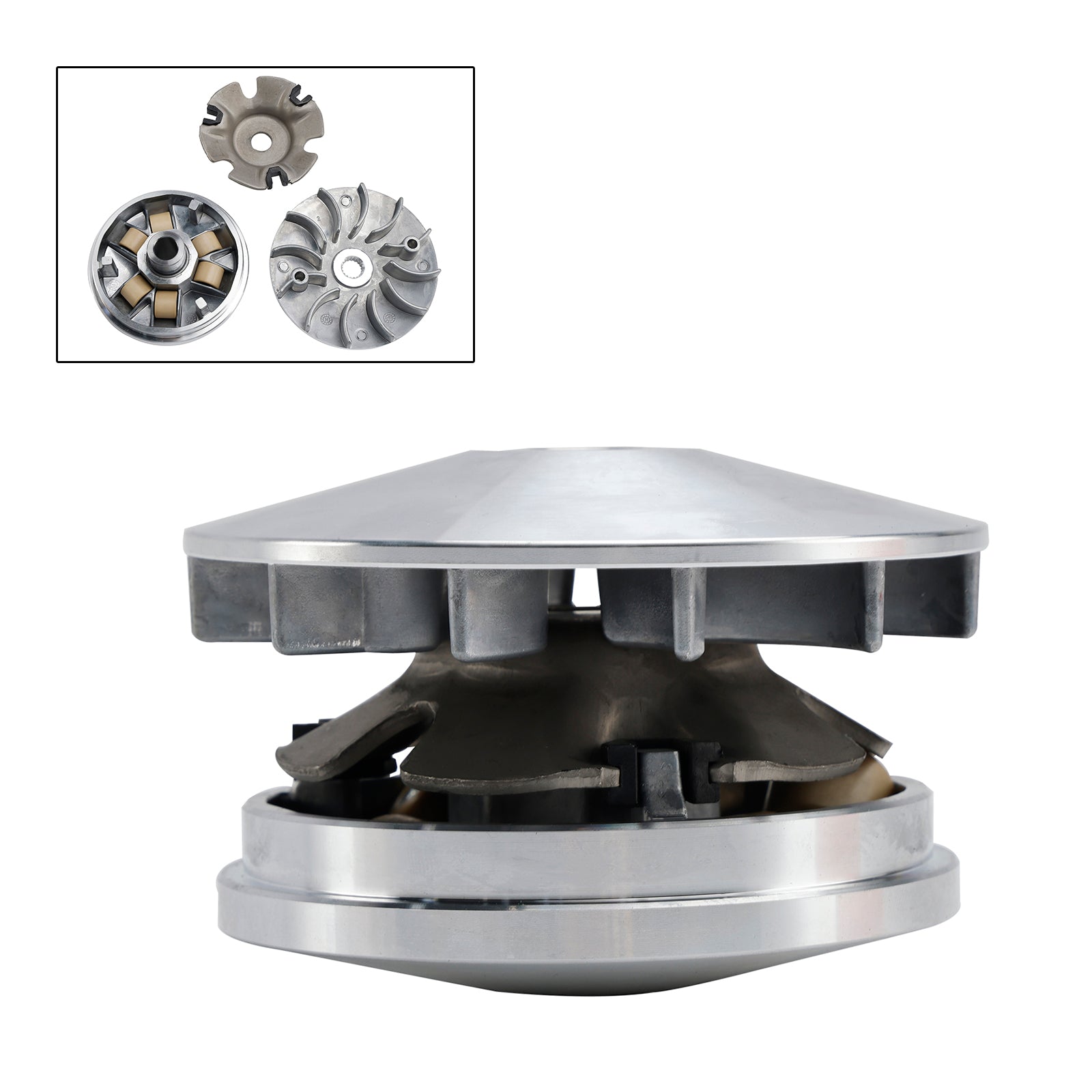 Front Complete Variator Set 22102-Kudu-E80 för Kymco Agility 125 People 125