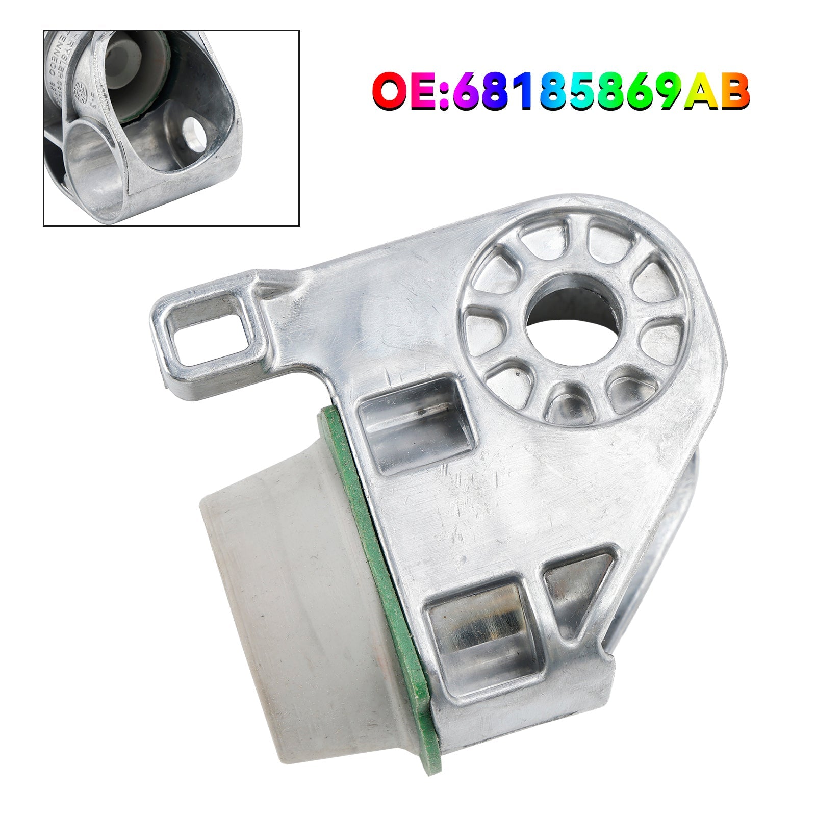 2015-2021 Jeep Cherokee Tuffler Výfukový vešiak Zariadenie 68185869AB