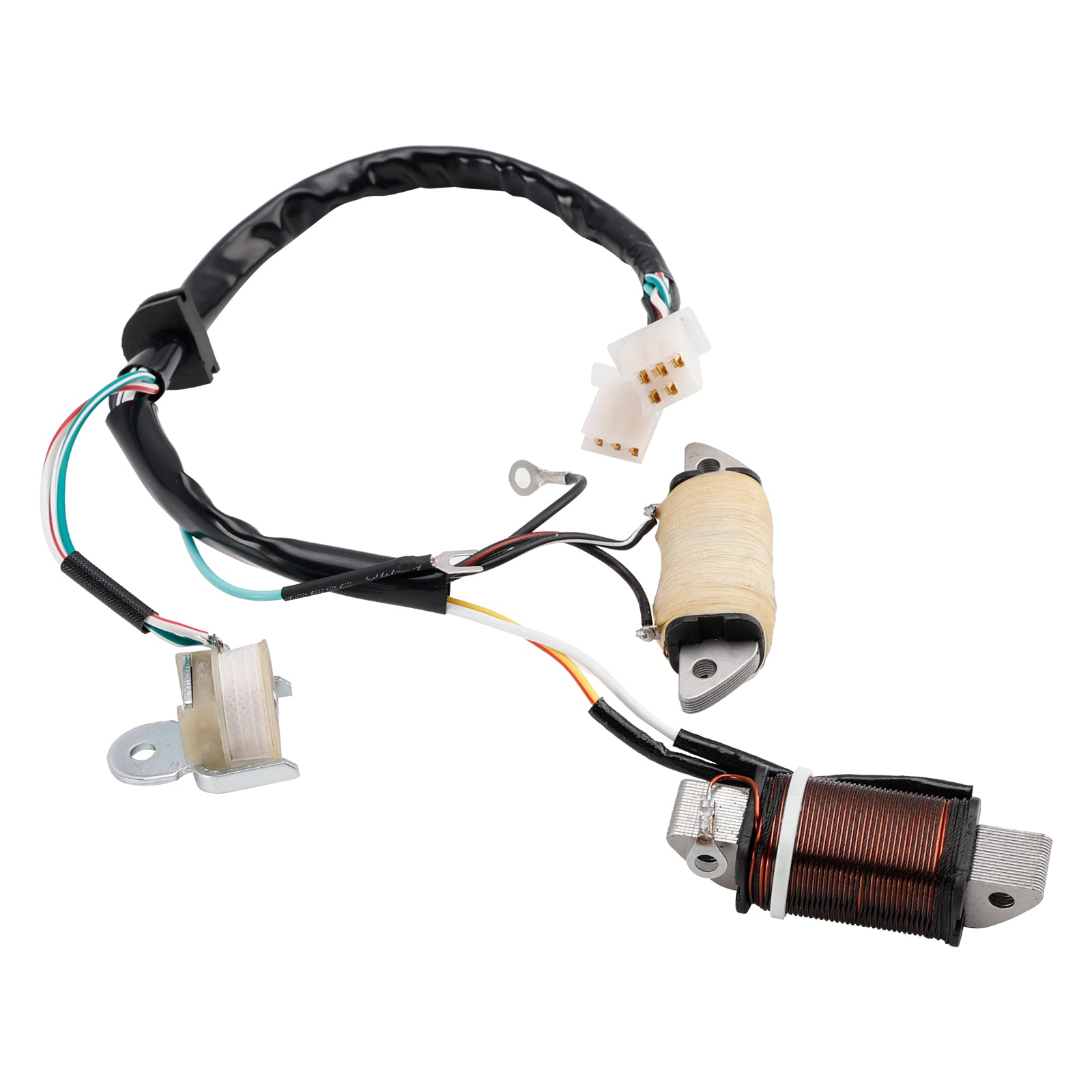 Bobina de carregamento Yamaha T80D Town Mate 1987/1992/1993 & Bobina de iluminação 2MK-85560-M0 2ML-85560-M0