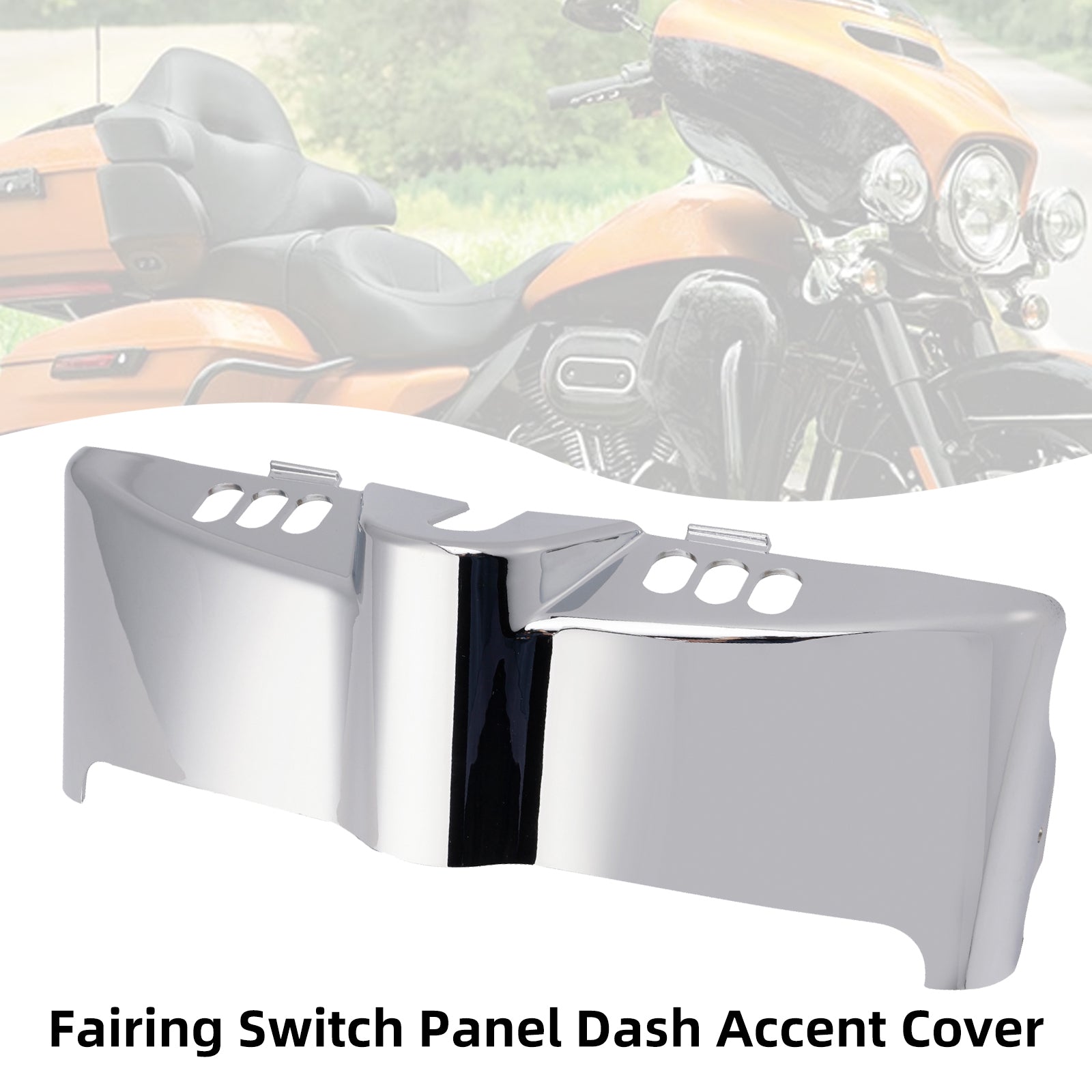 Fairing Switch Panel Dash Accent Cover For Touring Electra Street 2014-2024