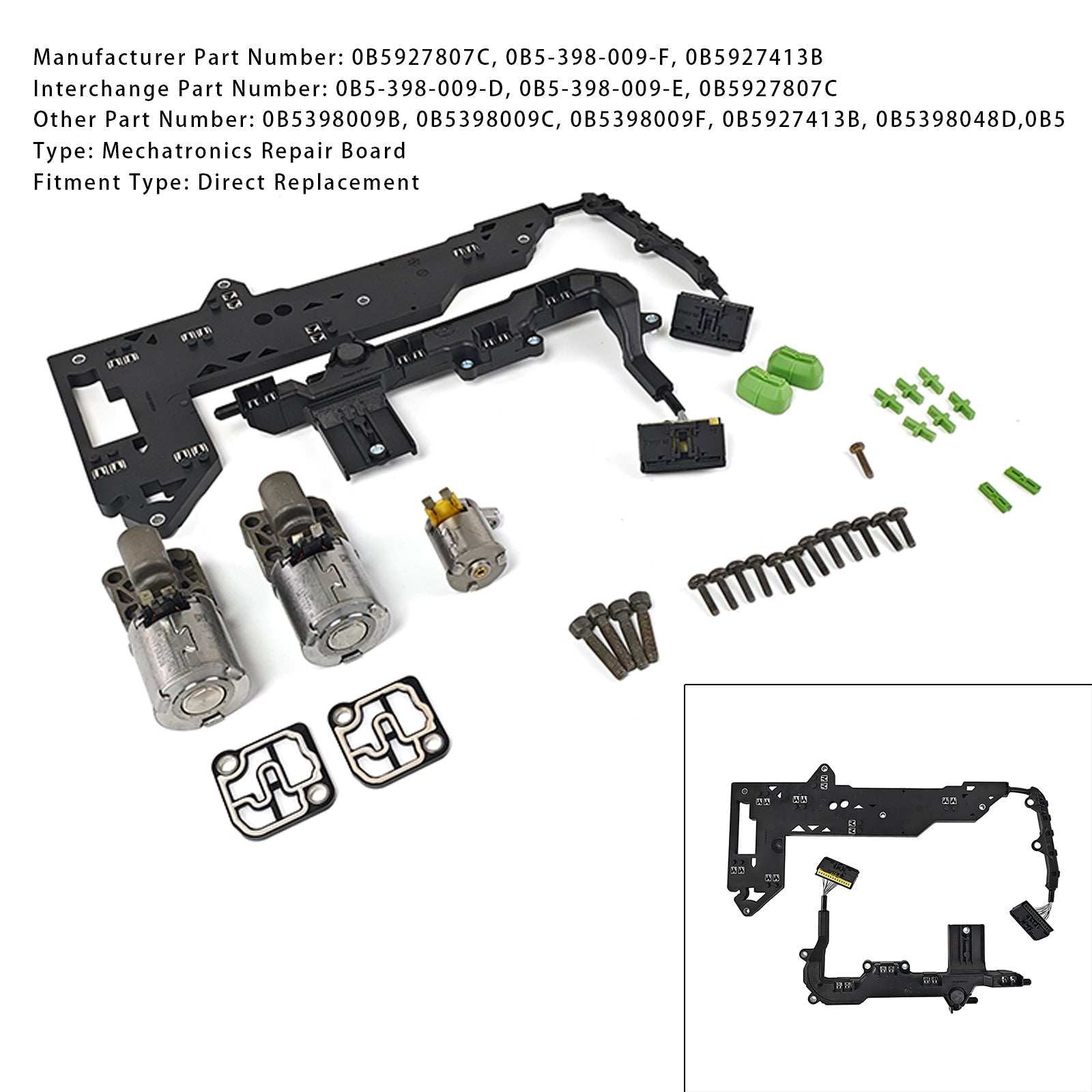 Kit de réparation mécatronique pour faisceau de transmission Audi A6 (4G5, C7) Estate 0B5