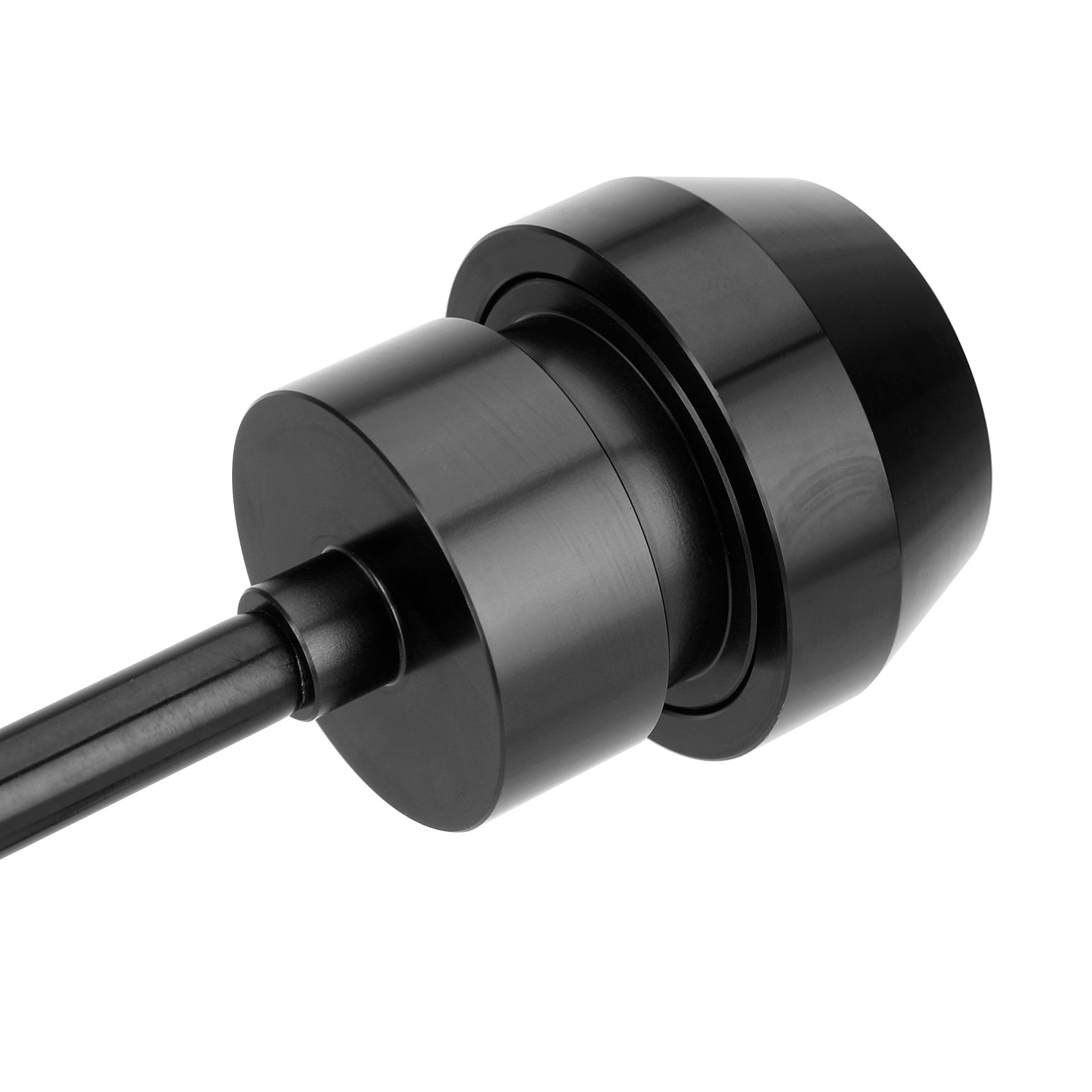 Protector de rueda deslizante de eje delantero trasero Cnc negro apto para Yamaha Yzf-R7 21-23 22