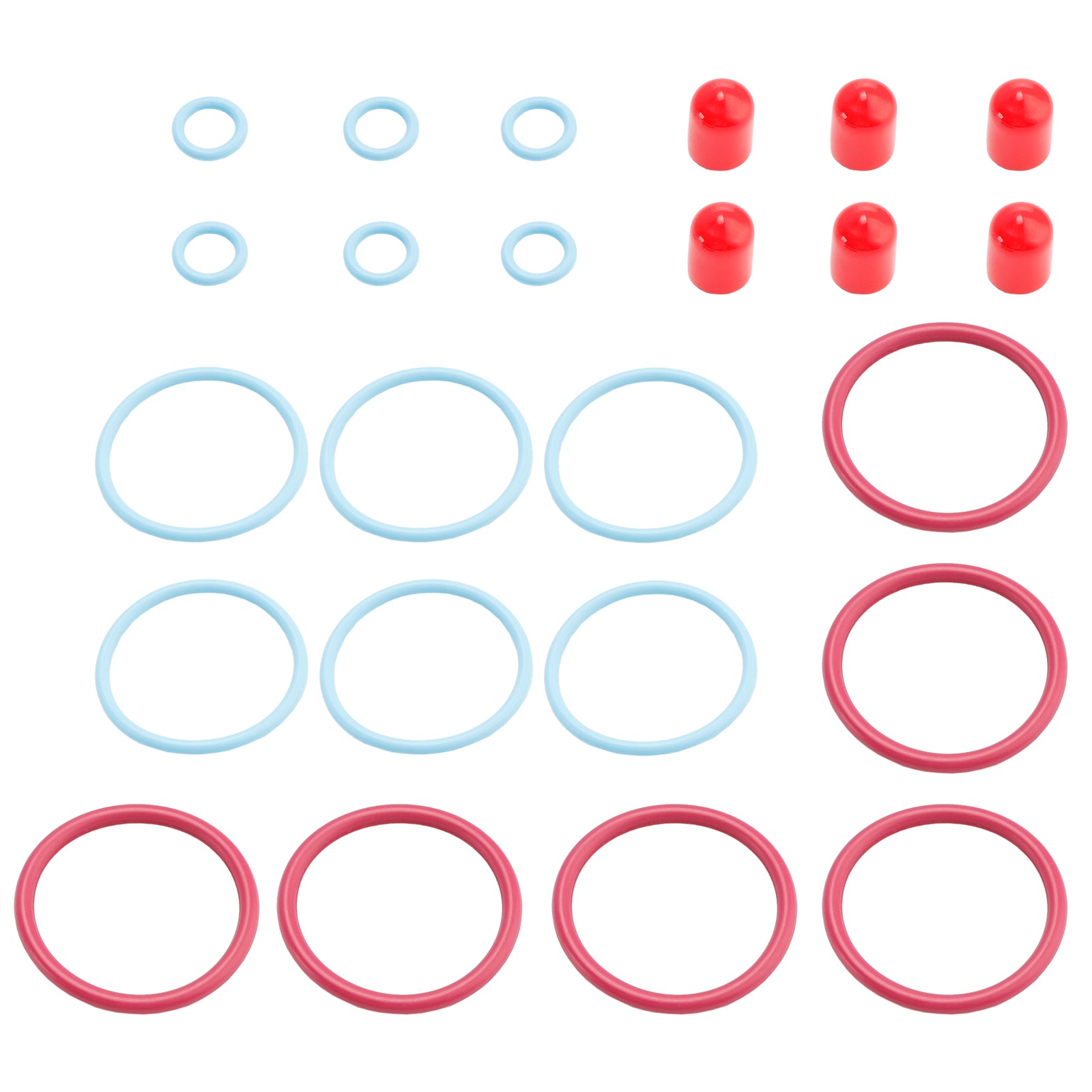CAT C15/3406E 6PCS Injecteurs de carburant Kit Joint J.