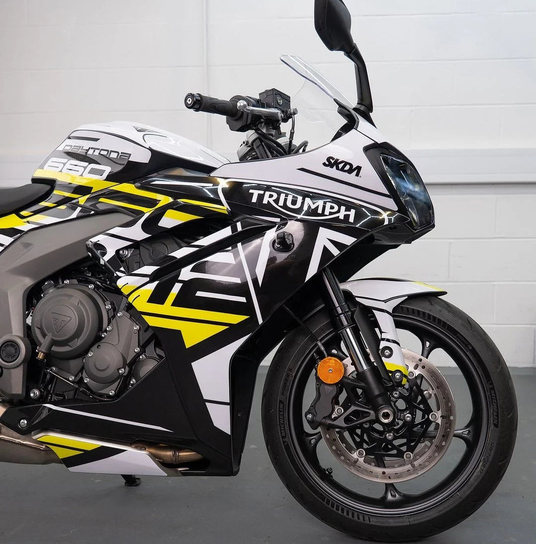 2024-2025 Triumph Daytona 660 injektionsmässa kit Bodywork Plastic ABS