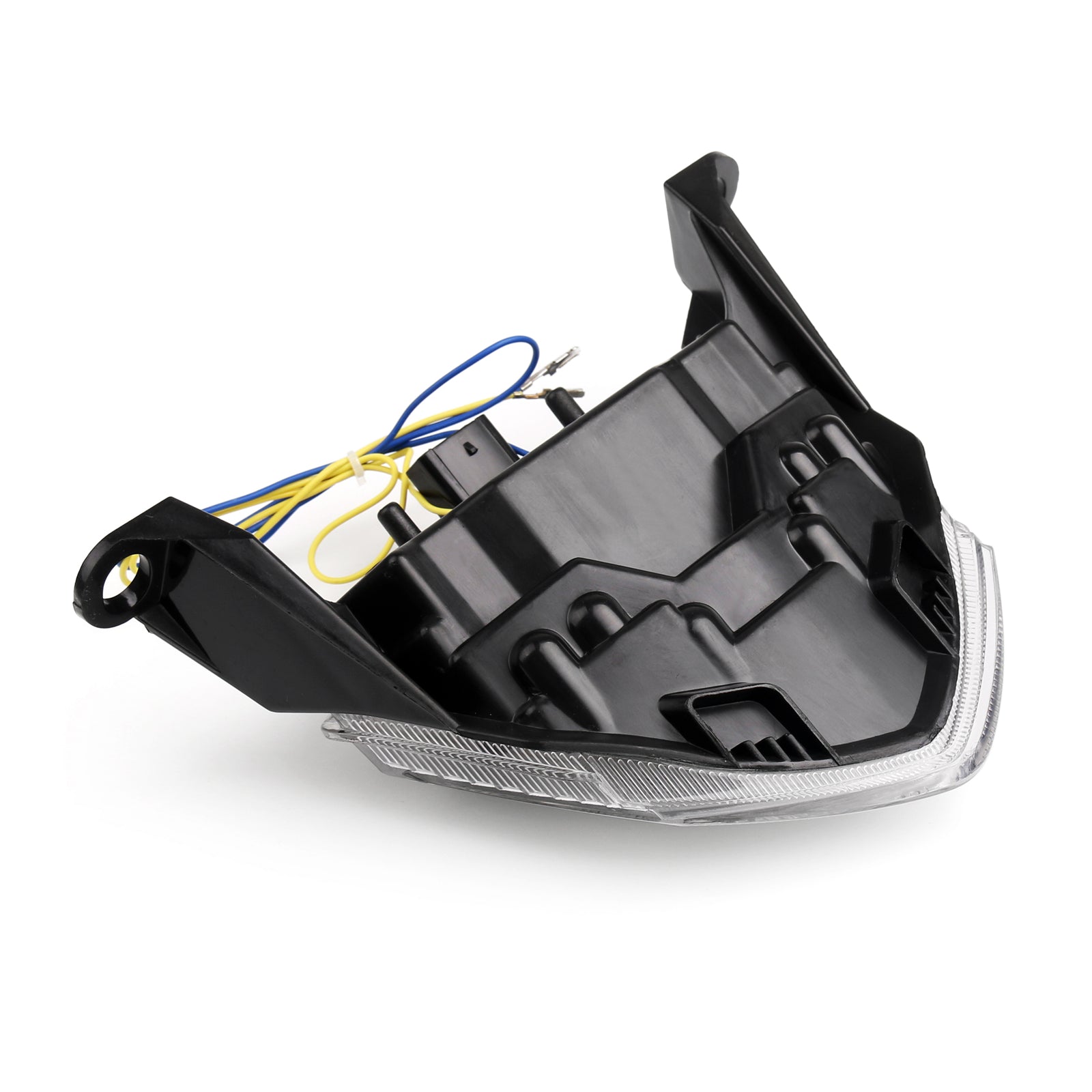 Intermitentes de luz trasera LED integrados para Kawasaki Z750 Z1000 ZX6R ZX10R transparente