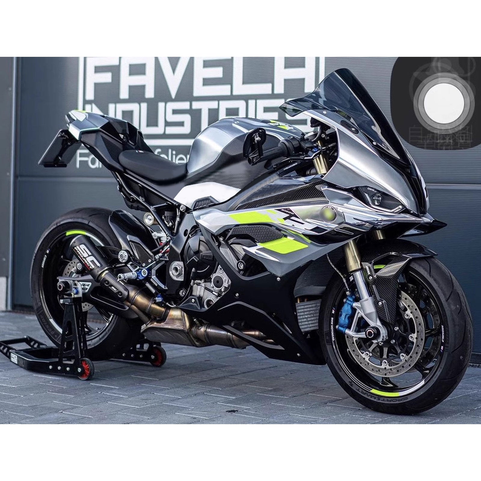 2023-2024 BMW S1000RR INSIMECTION CAURING Kit Bodywork Plastic Abs